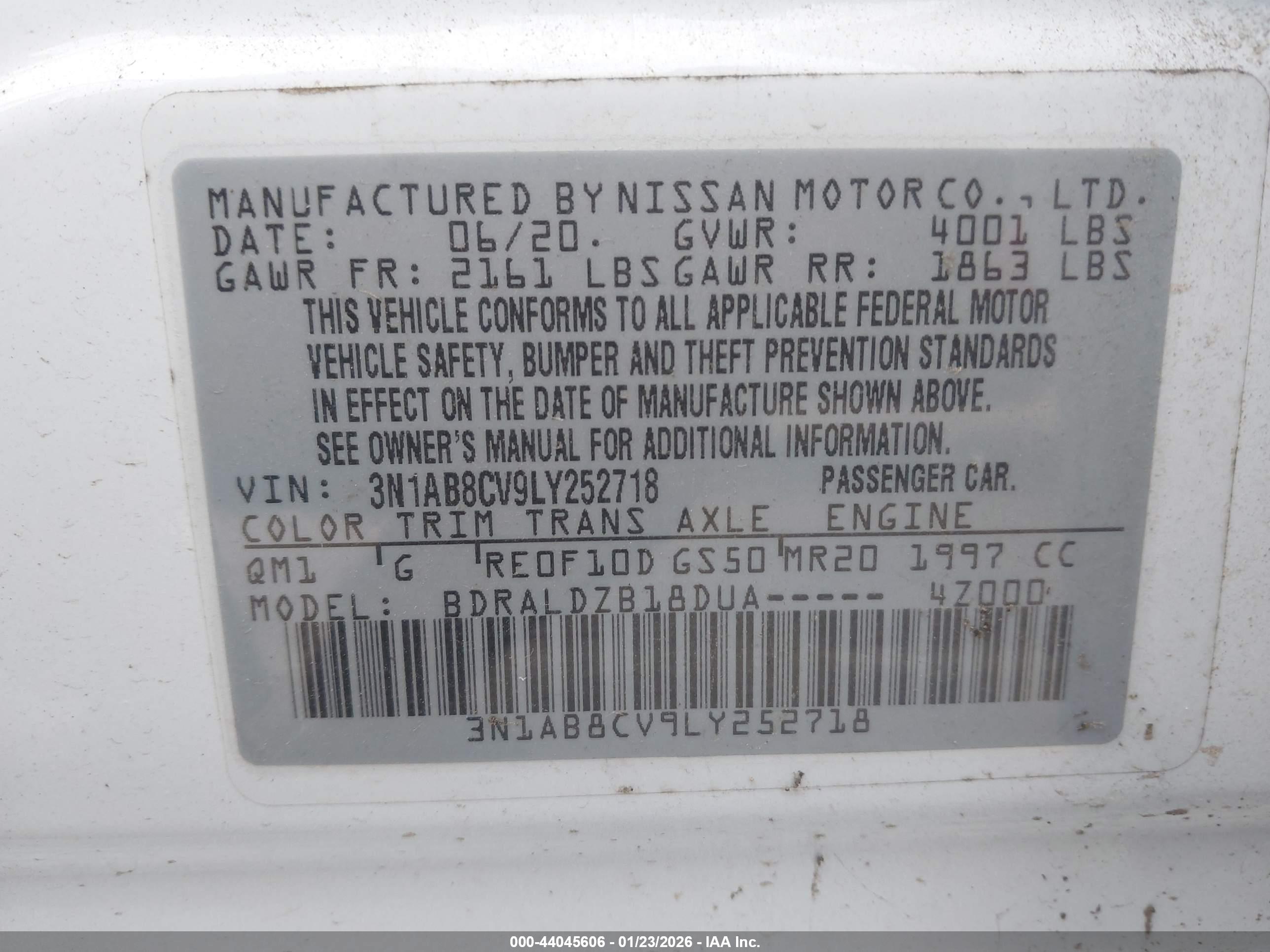 NISSAN SENTRA image 9
