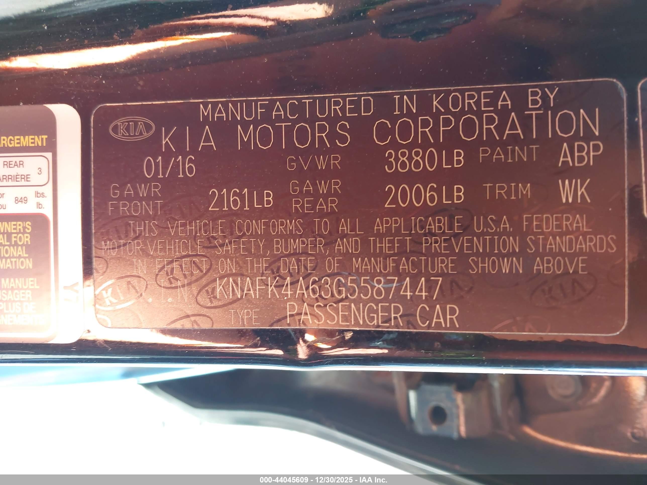 KIA FORTE image 9