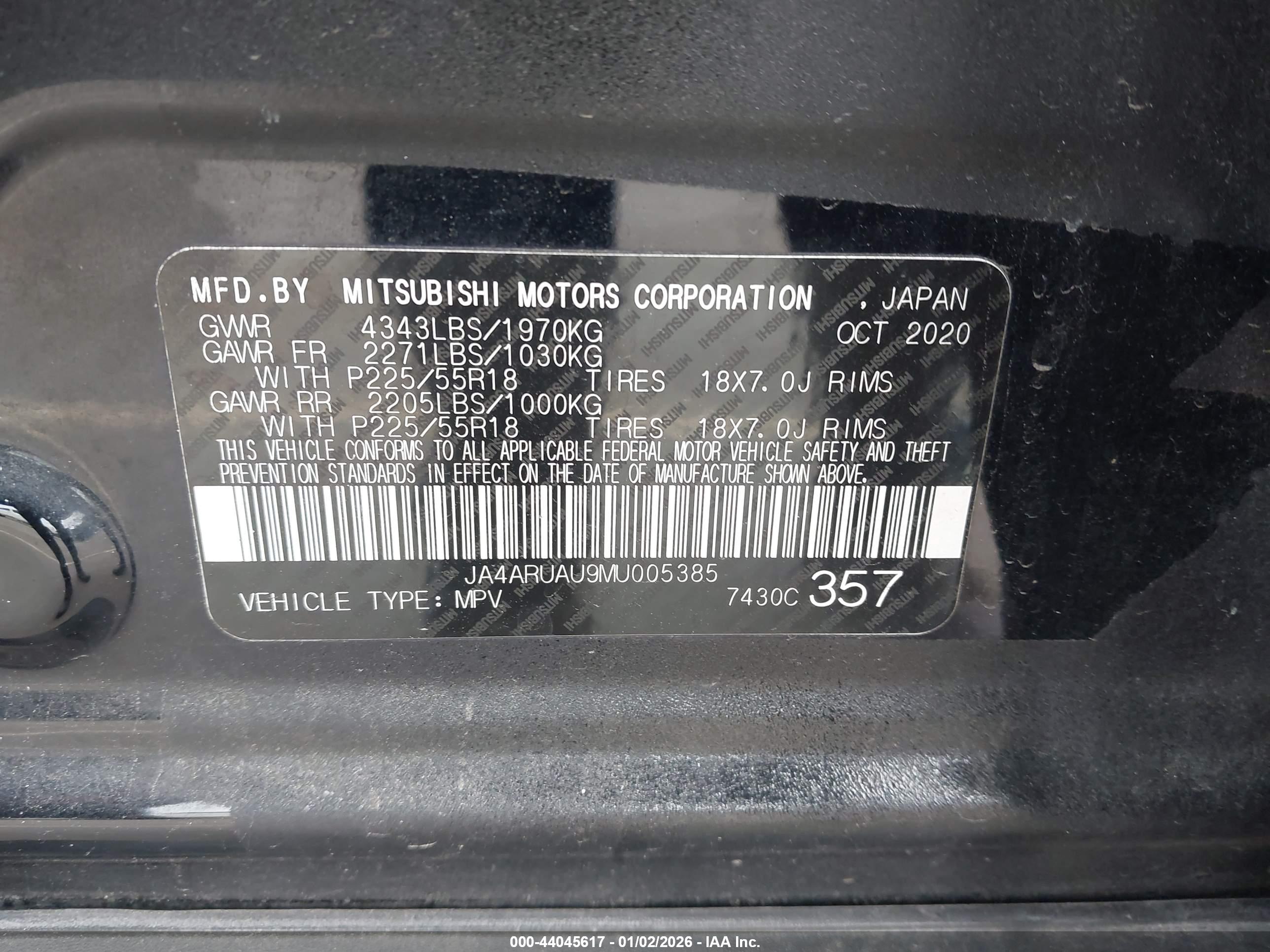 MITSUBISHI OUTLANDER image 9