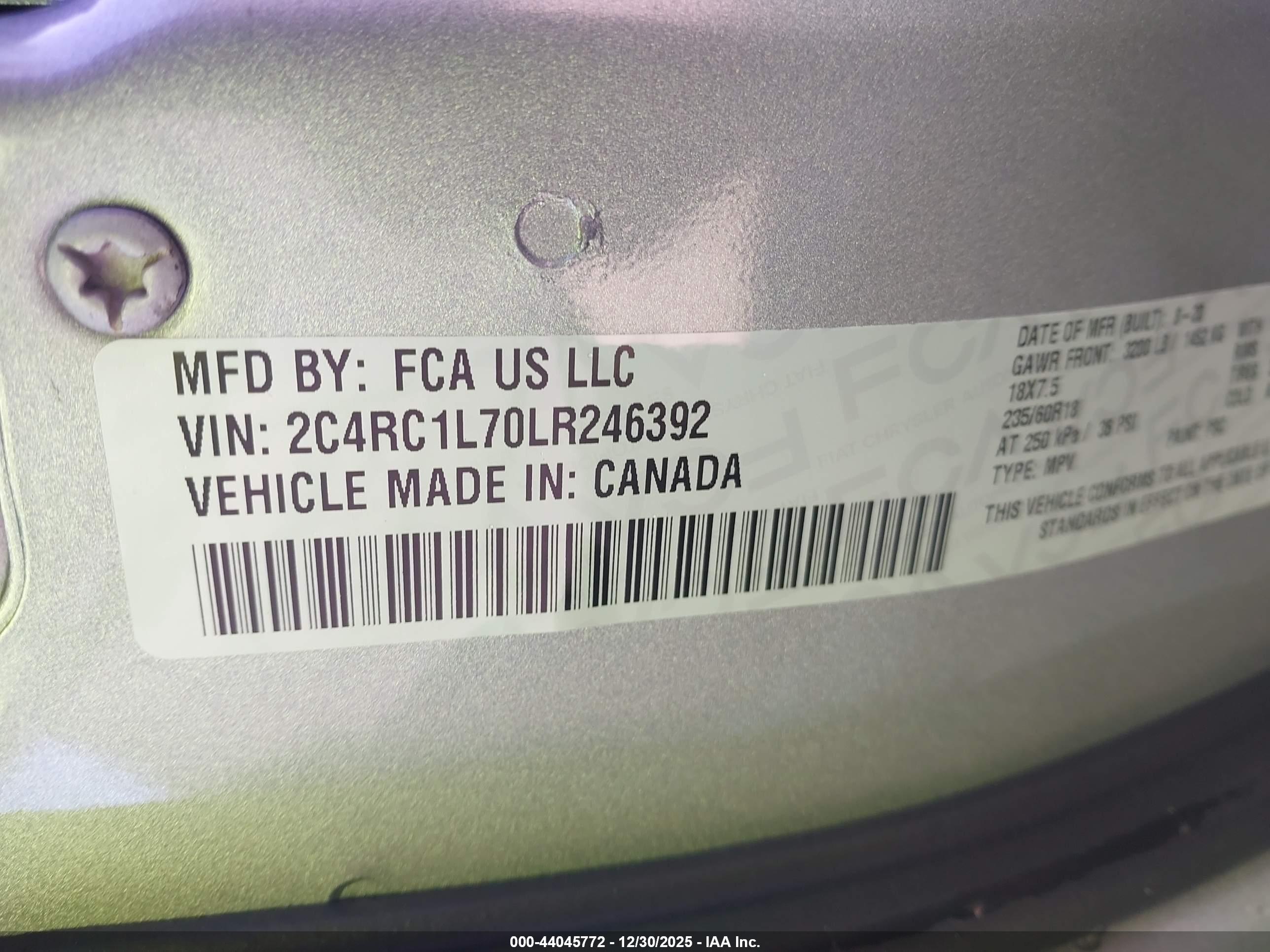 CHRYSLER PACIFICA image 9
