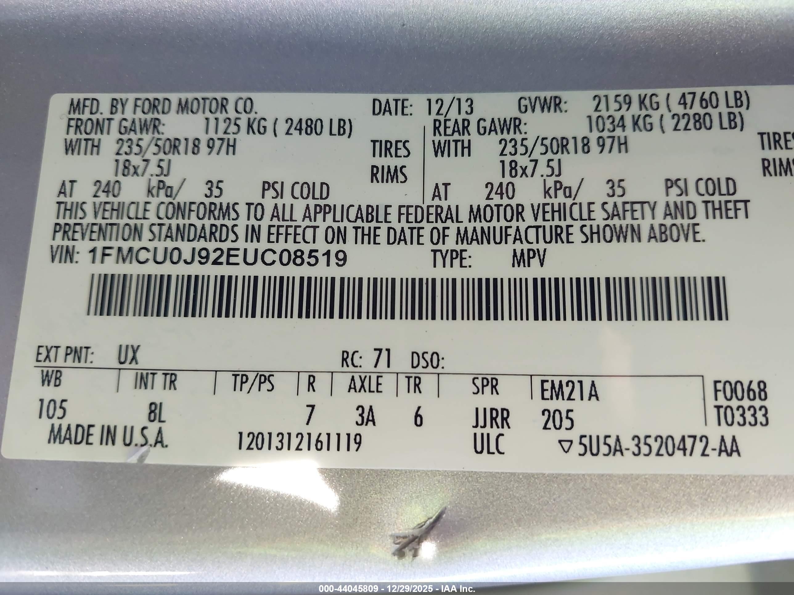 FORD ESCAPE image 9