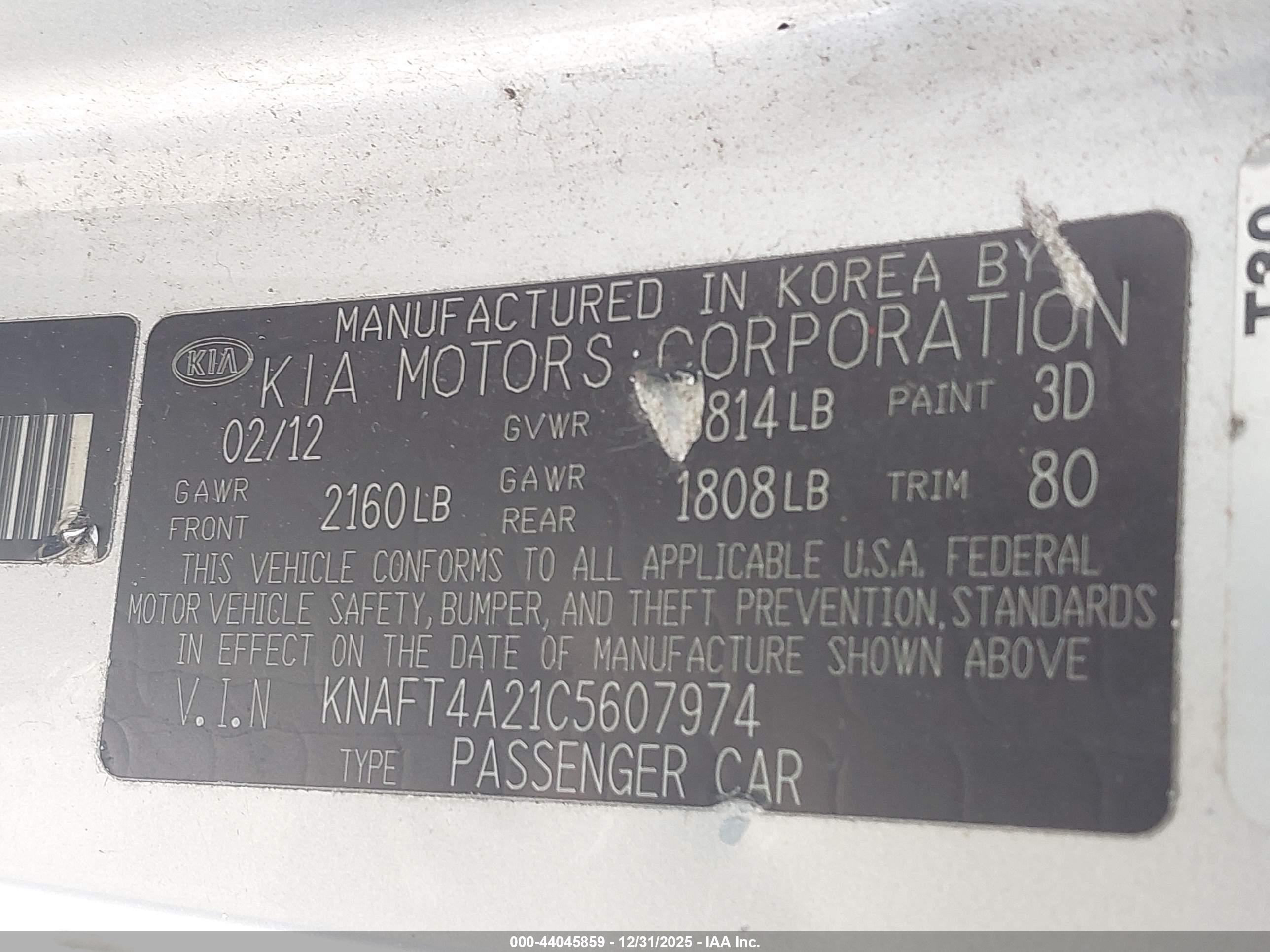 KIA FORTE image 9