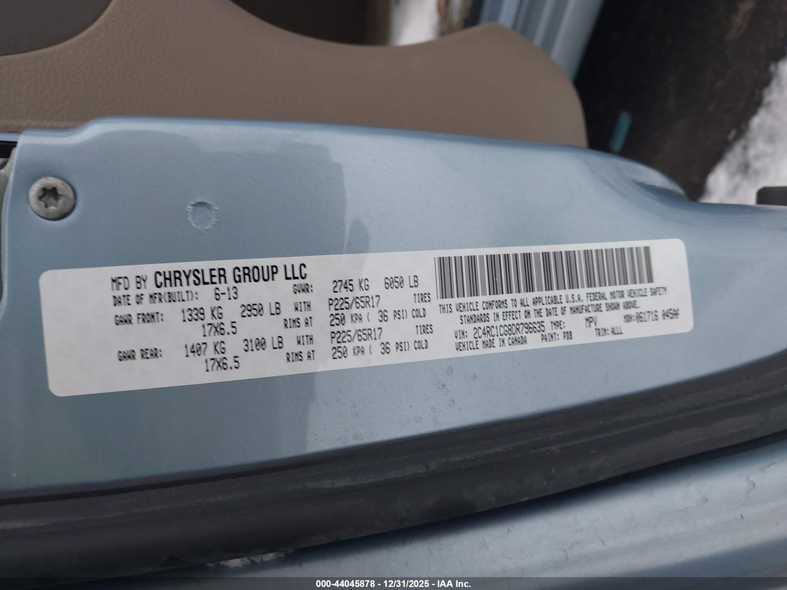 CHRYSLER TOWN image 9