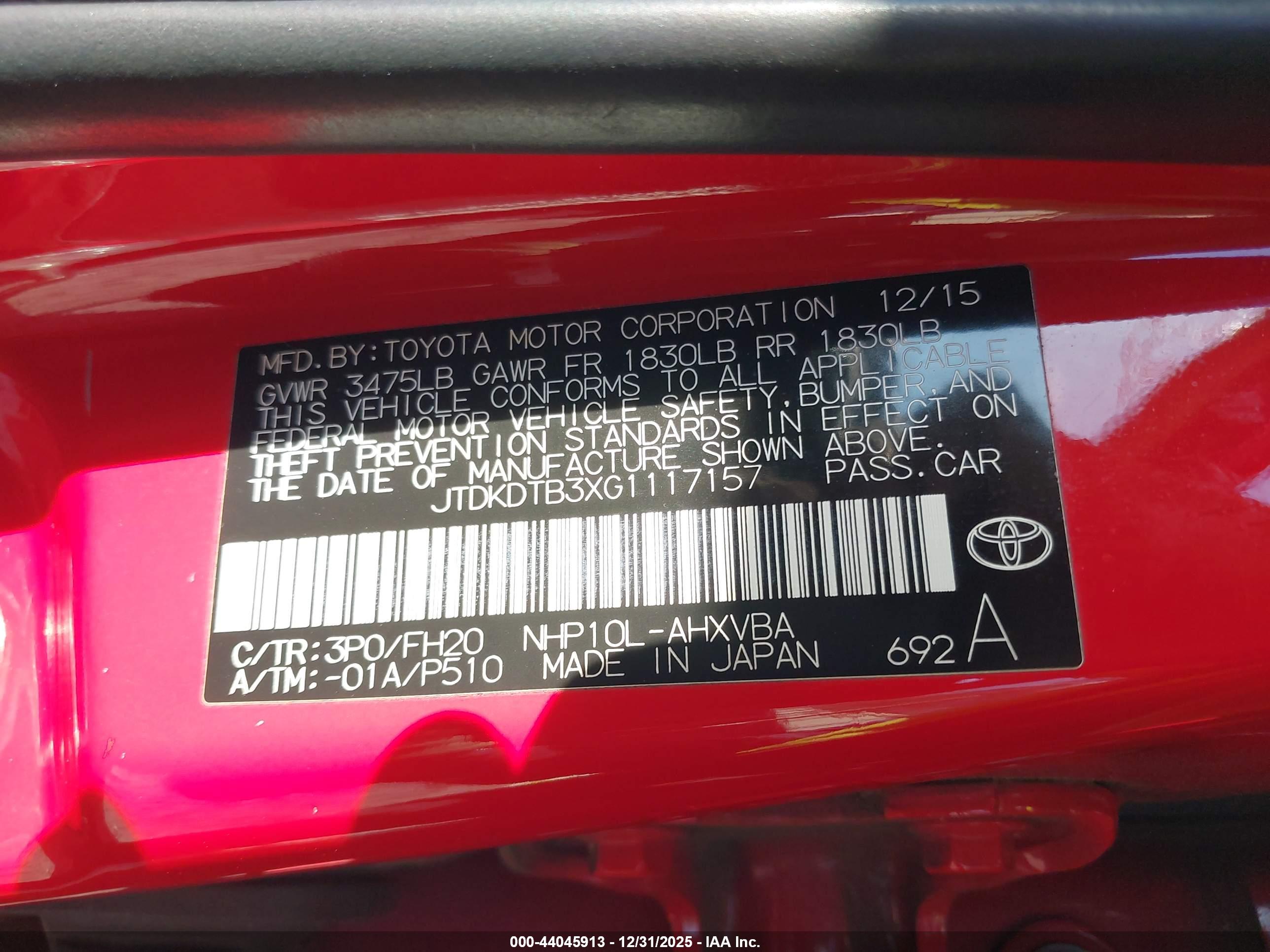 TOYOTA PRIUS image 9