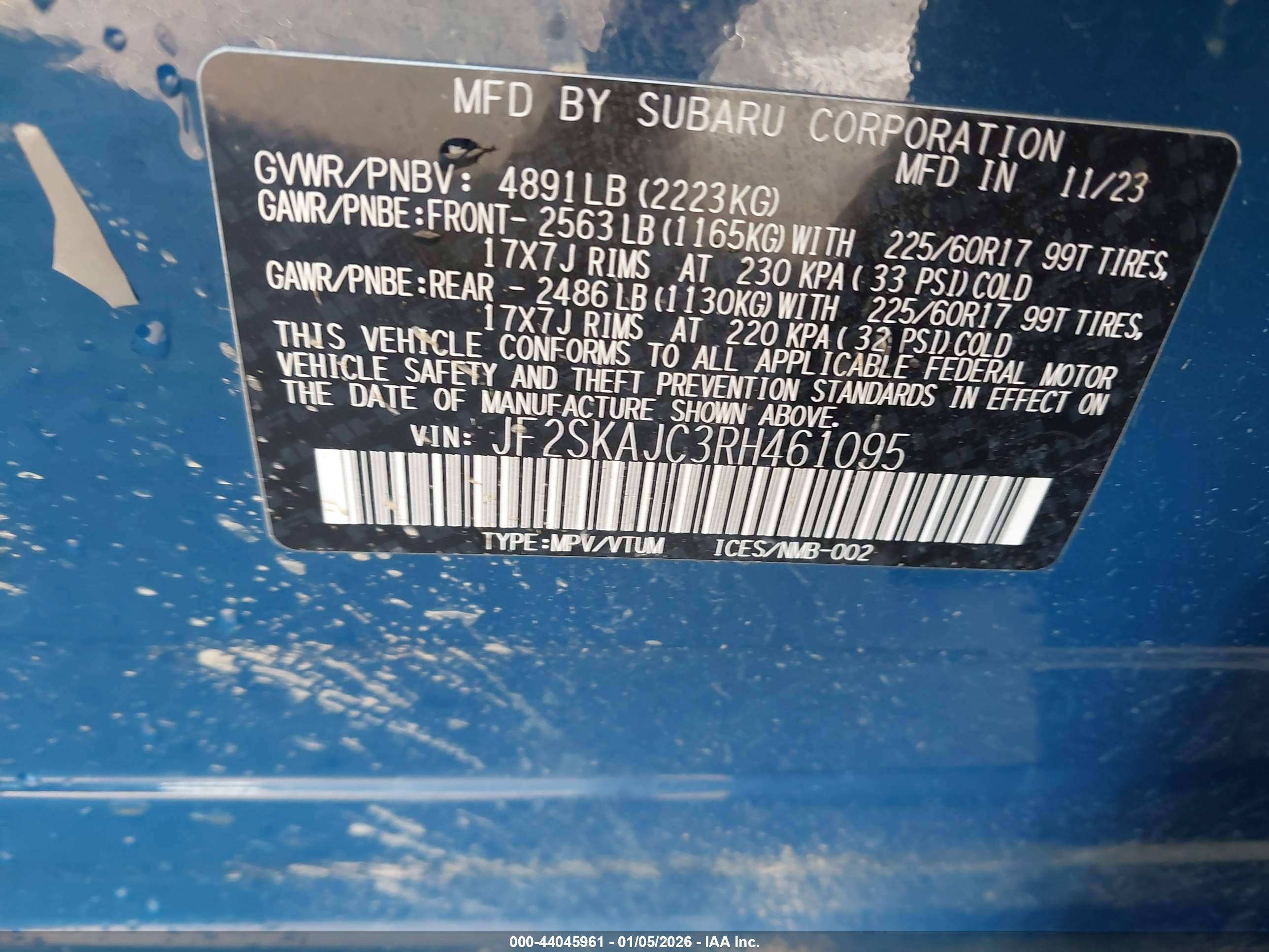 SUBARU FORESTER image 9