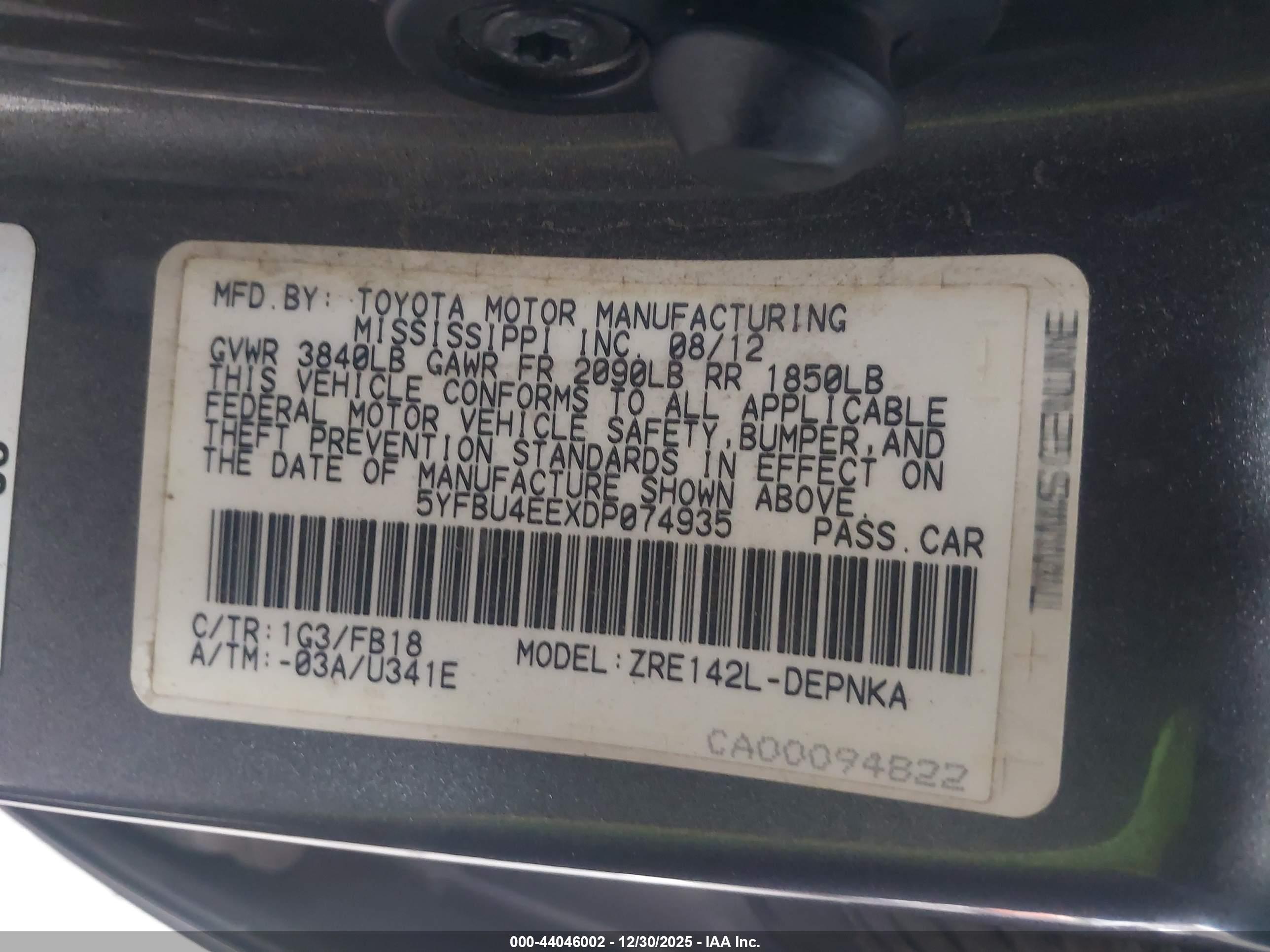 TOYOTA COROLLA image 9