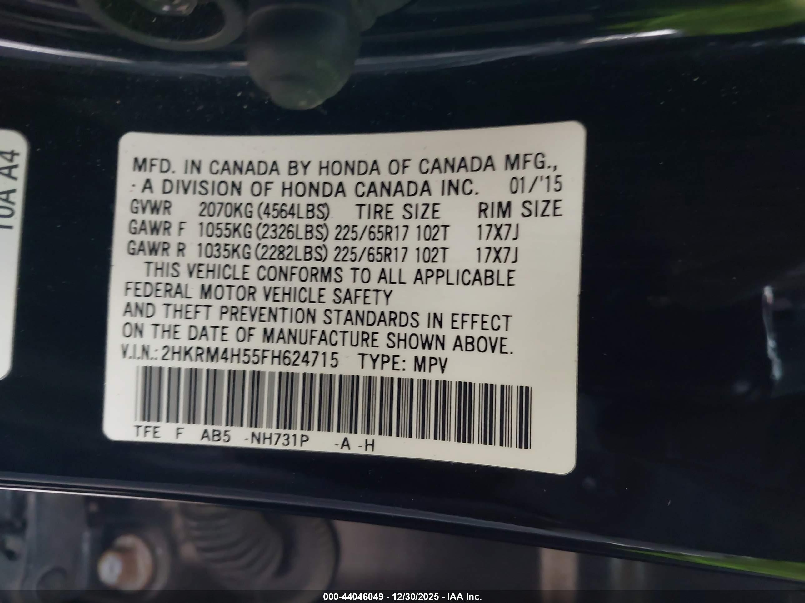 HONDA CR-V image 9