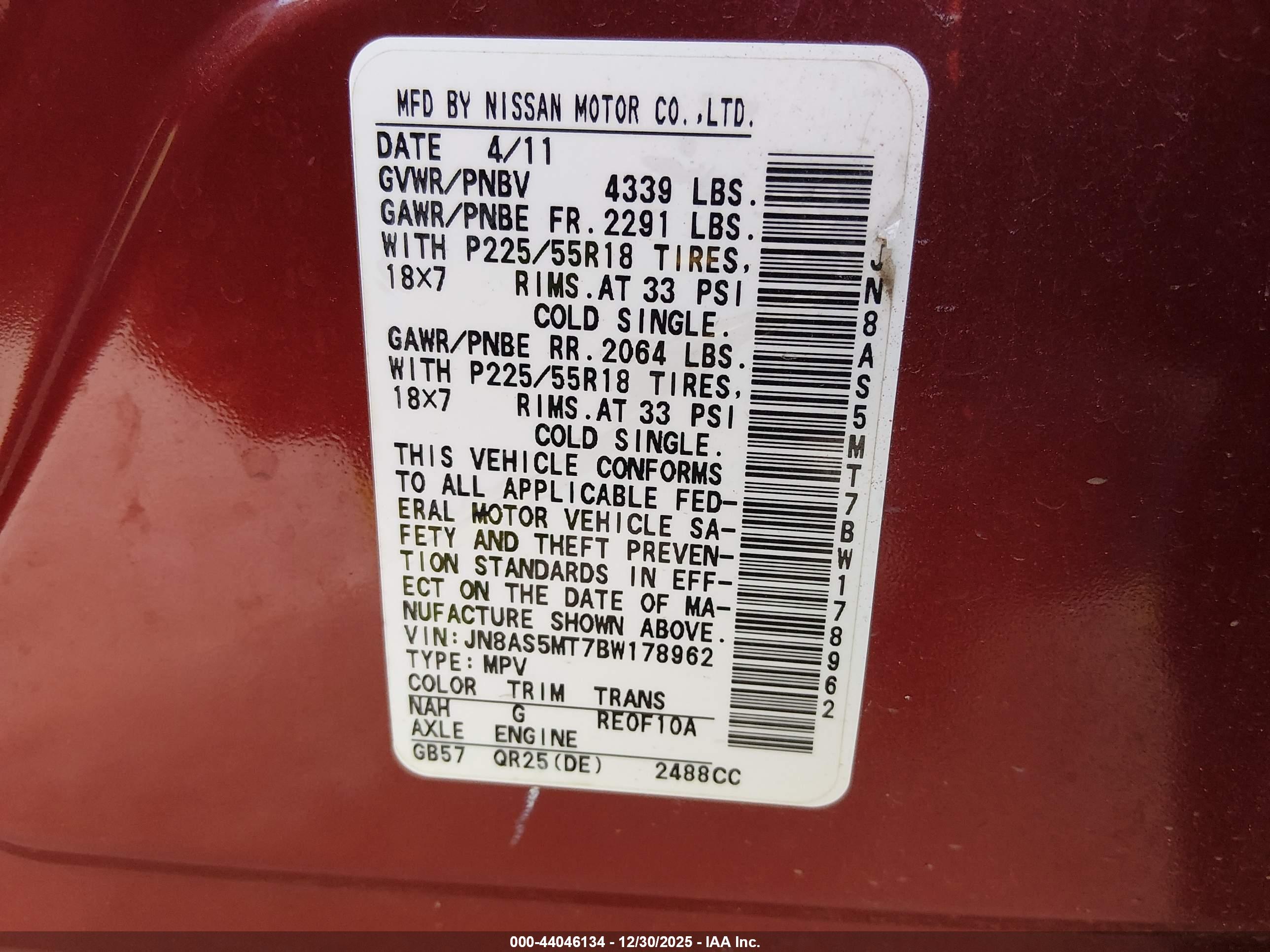 NISSAN ROGUE image 9