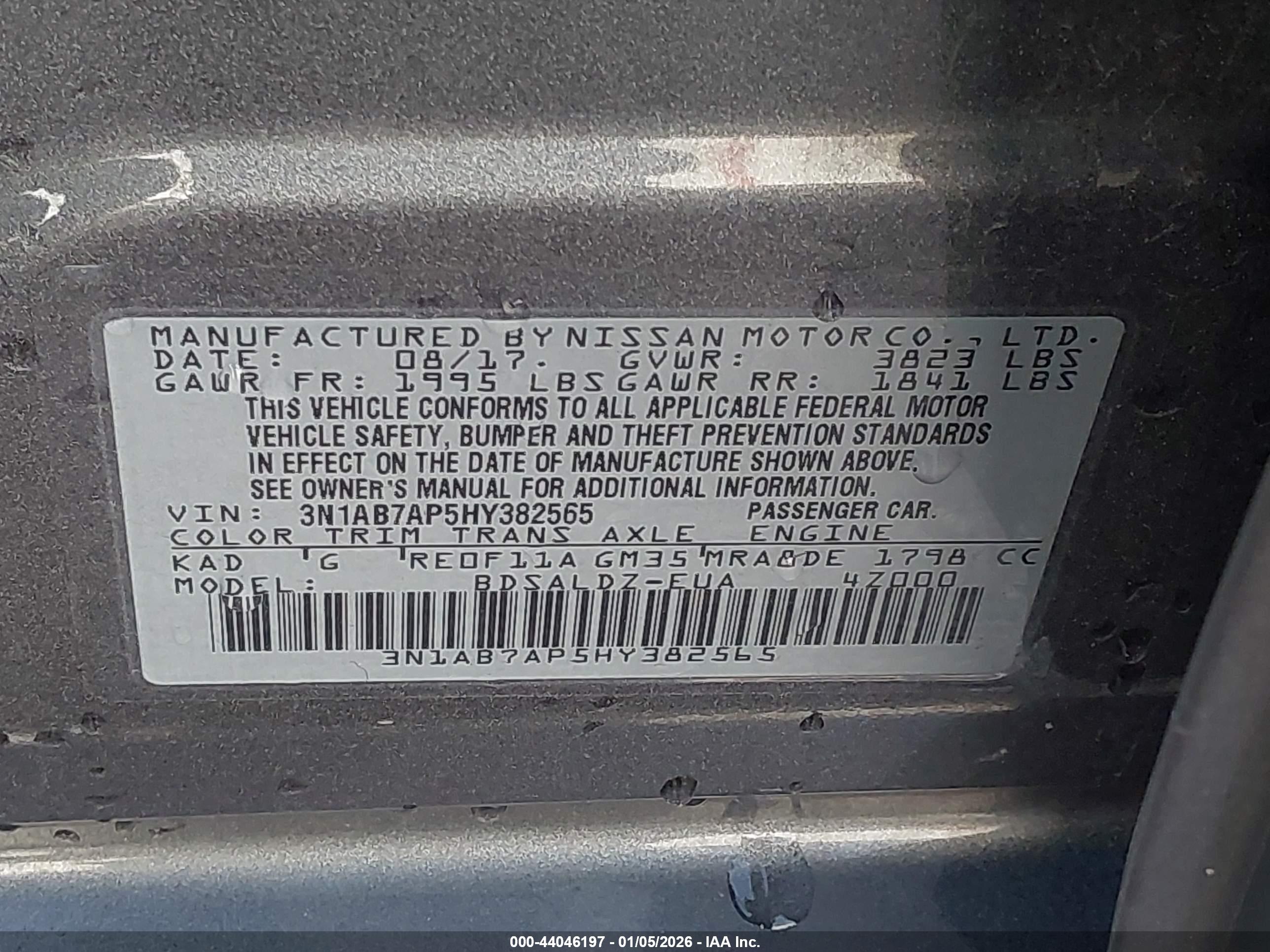 NISSAN SENTRA image 9