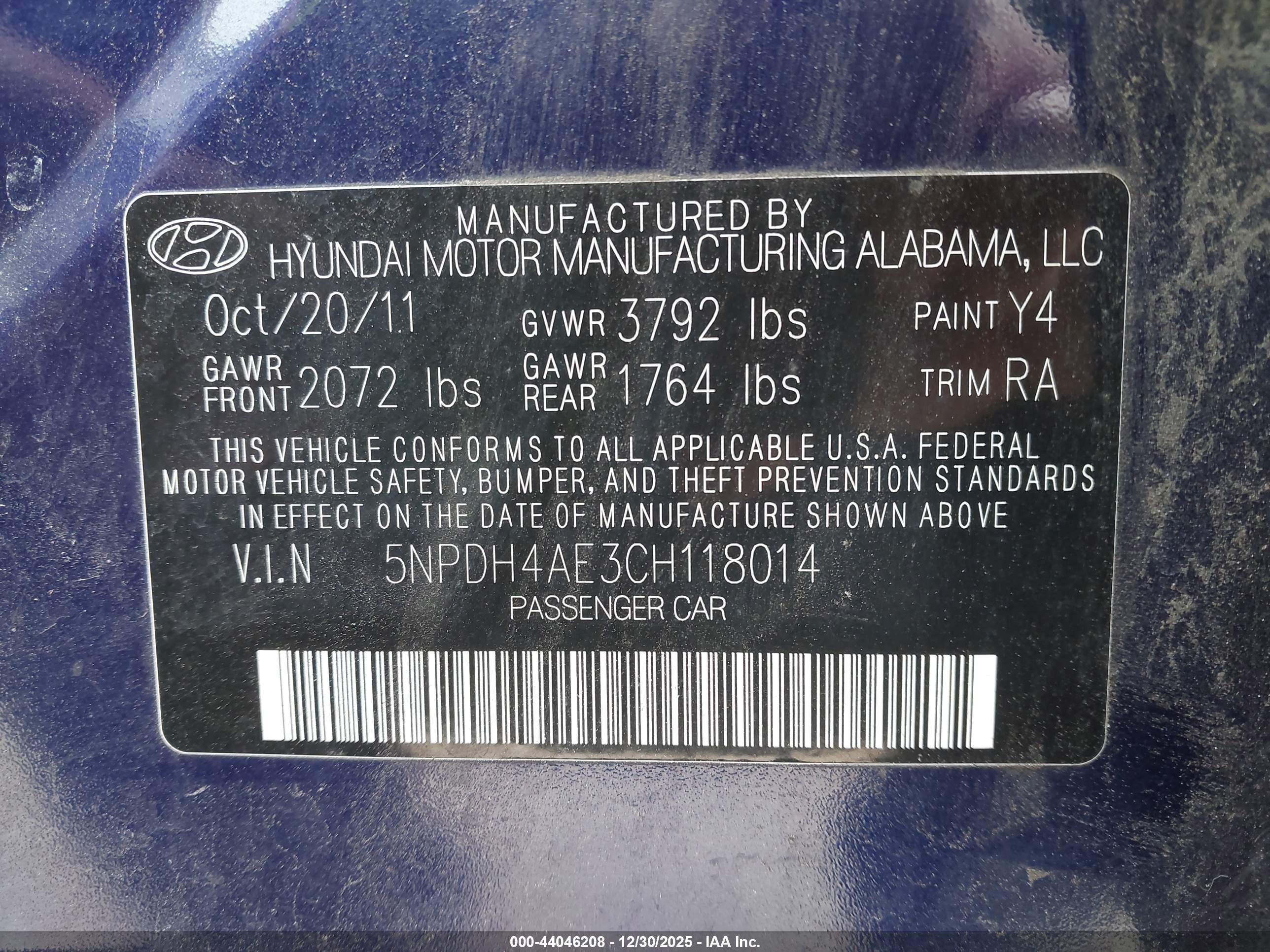 HYUNDAI ELANTRA image 9