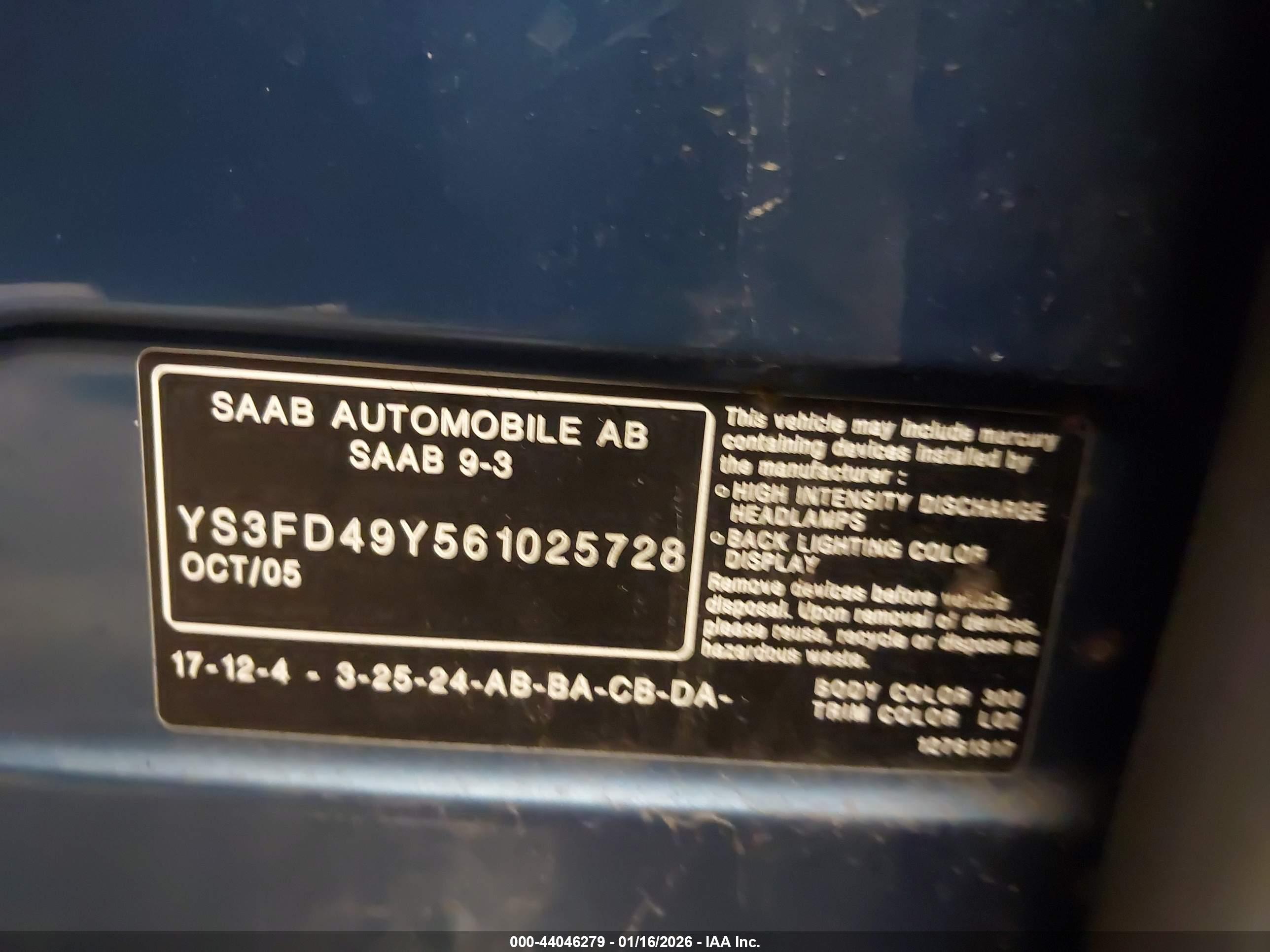 SAAB 9-3 image 9