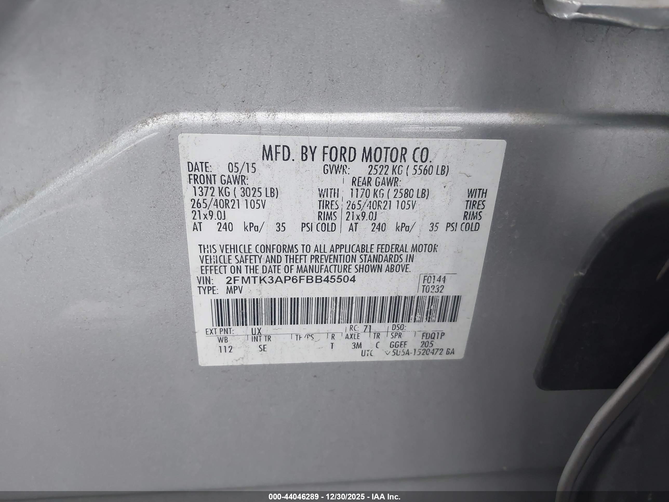 FORD EDGE image 9