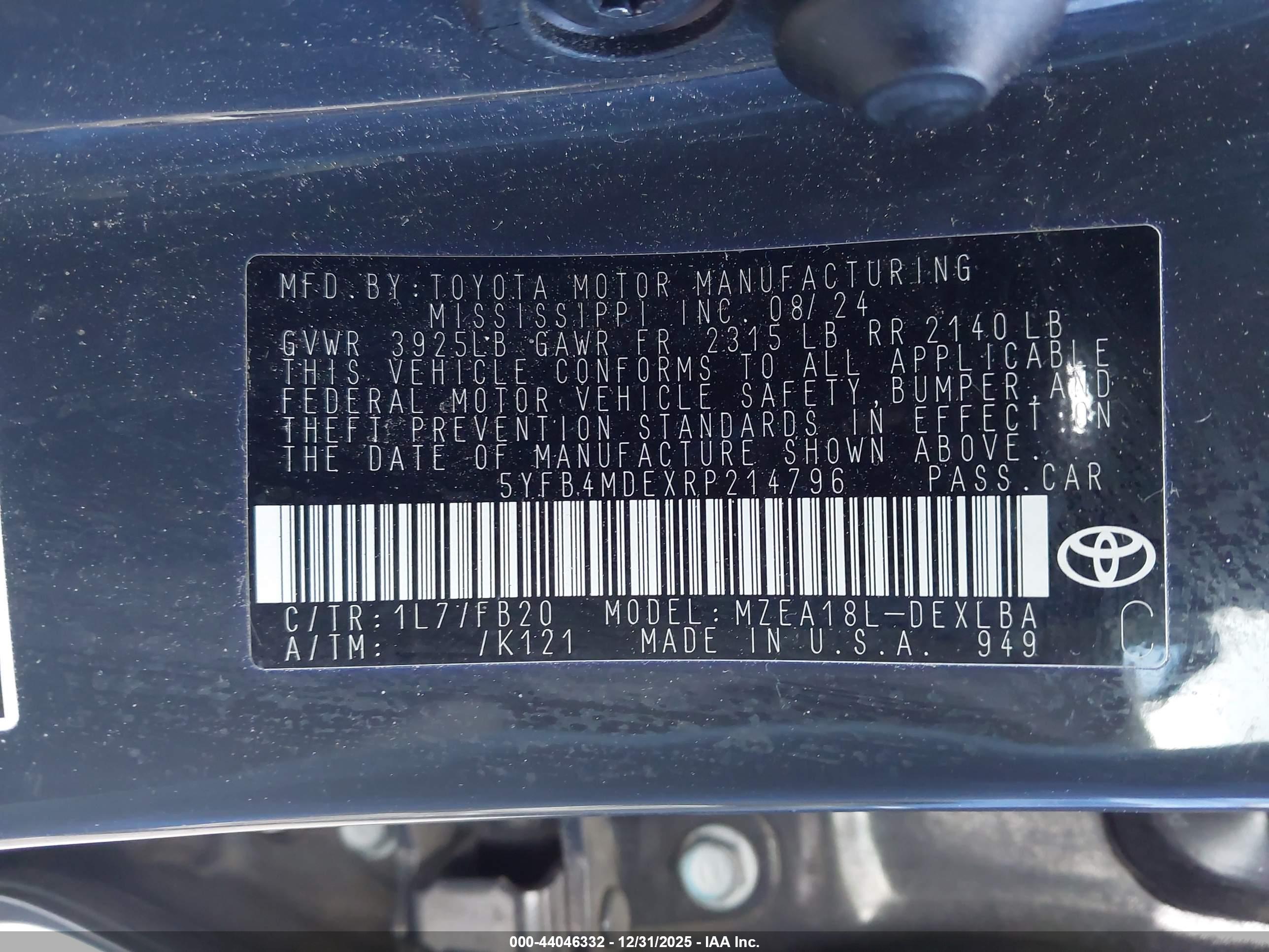 TOYOTA COROLLA image 9