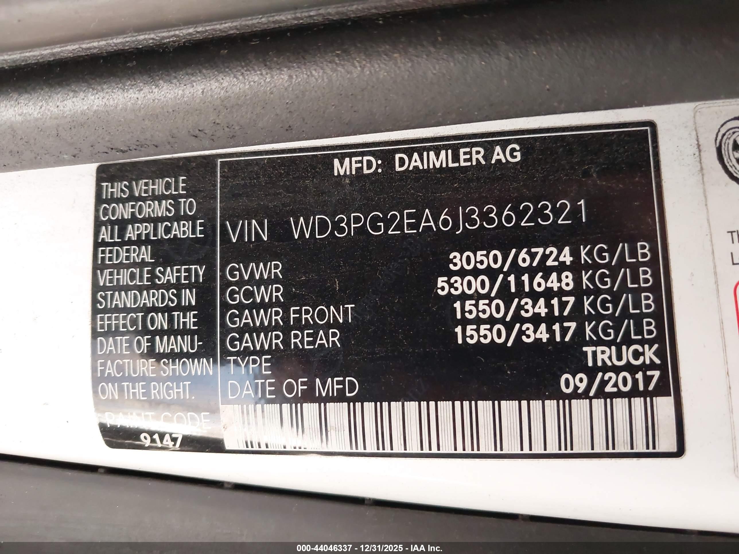 MERCEDES-BENZ METRIS image 9
