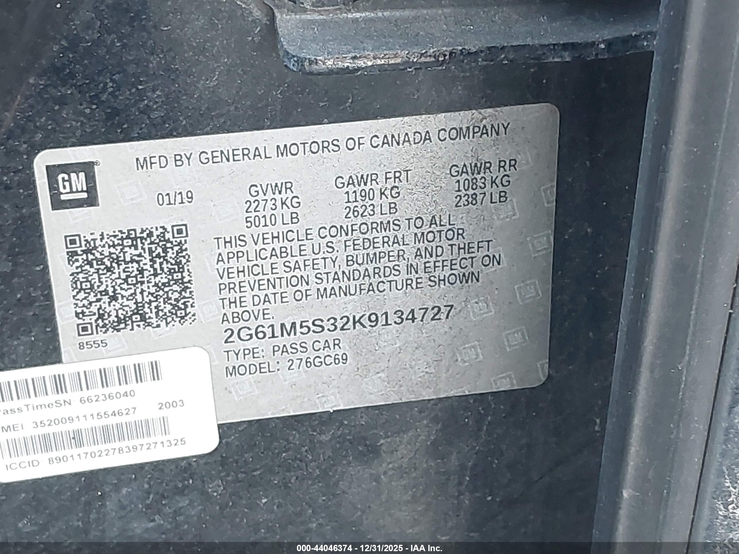 CADILLAC XTS image 9