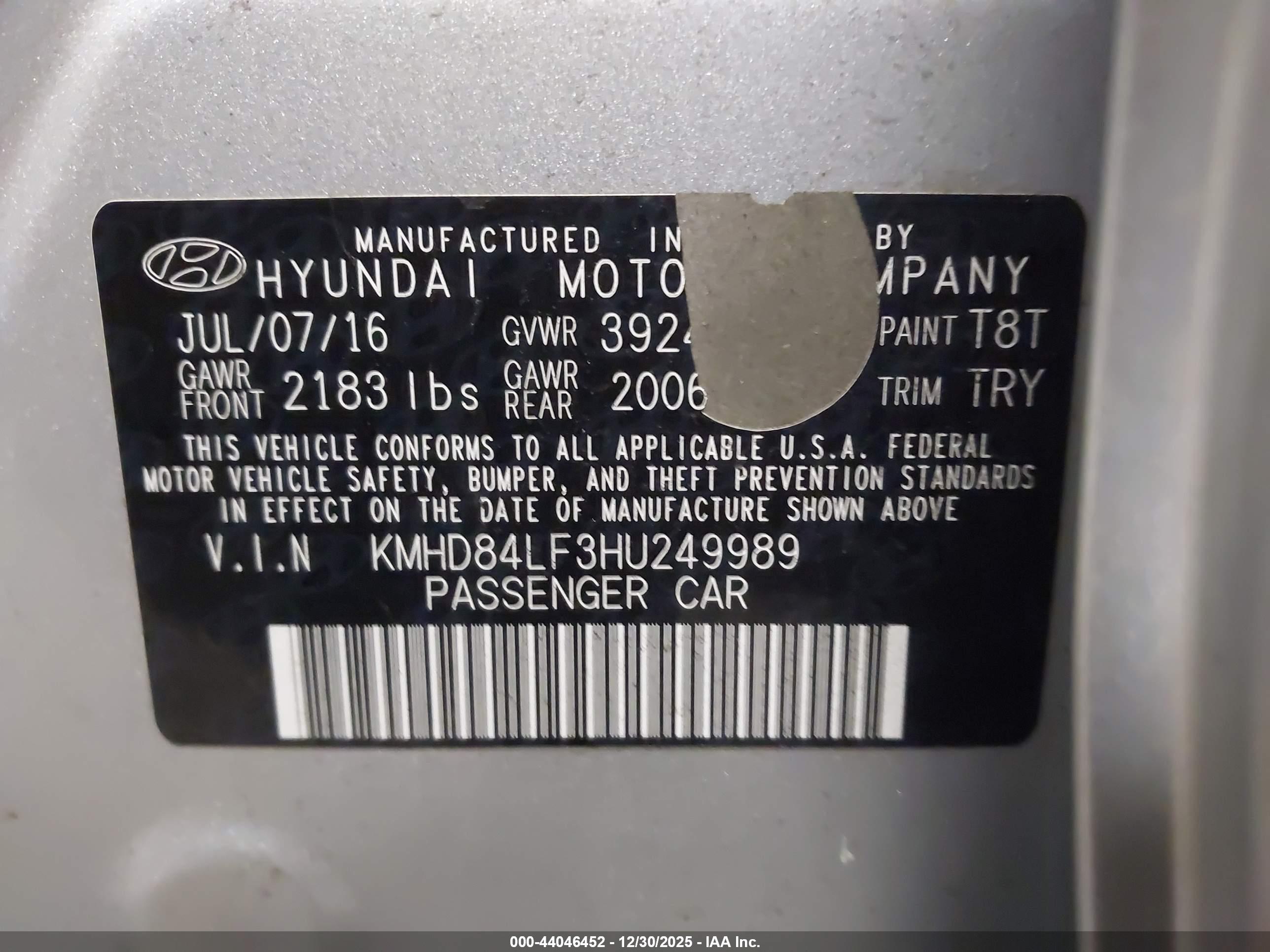 HYUNDAI ELANTRA image 9