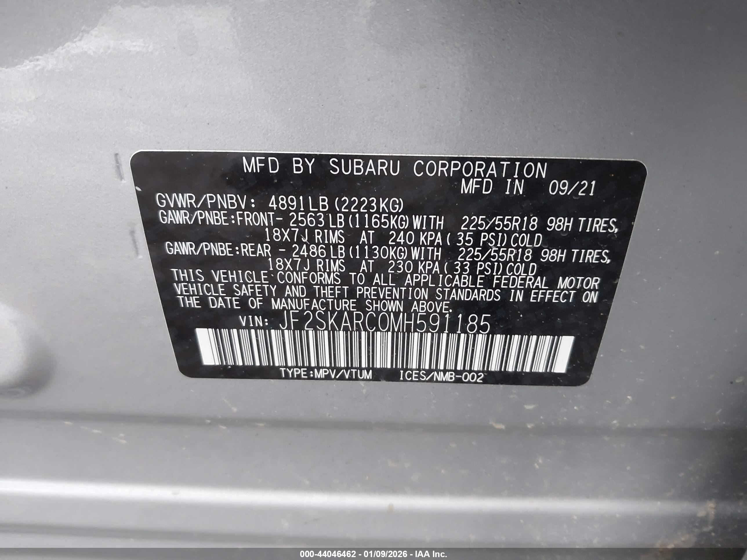 SUBARU FORESTER image 9