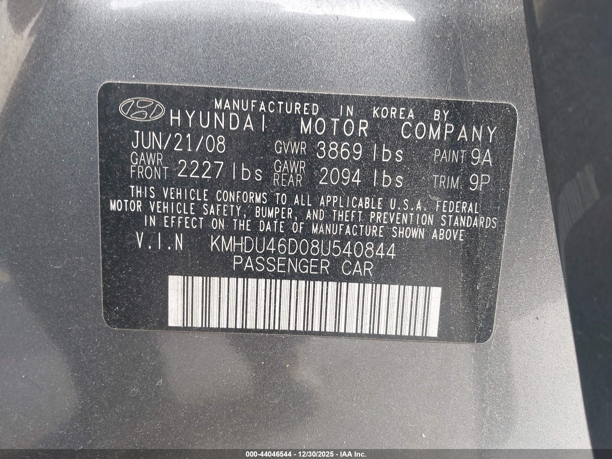 HYUNDAI ELANTRA image 9