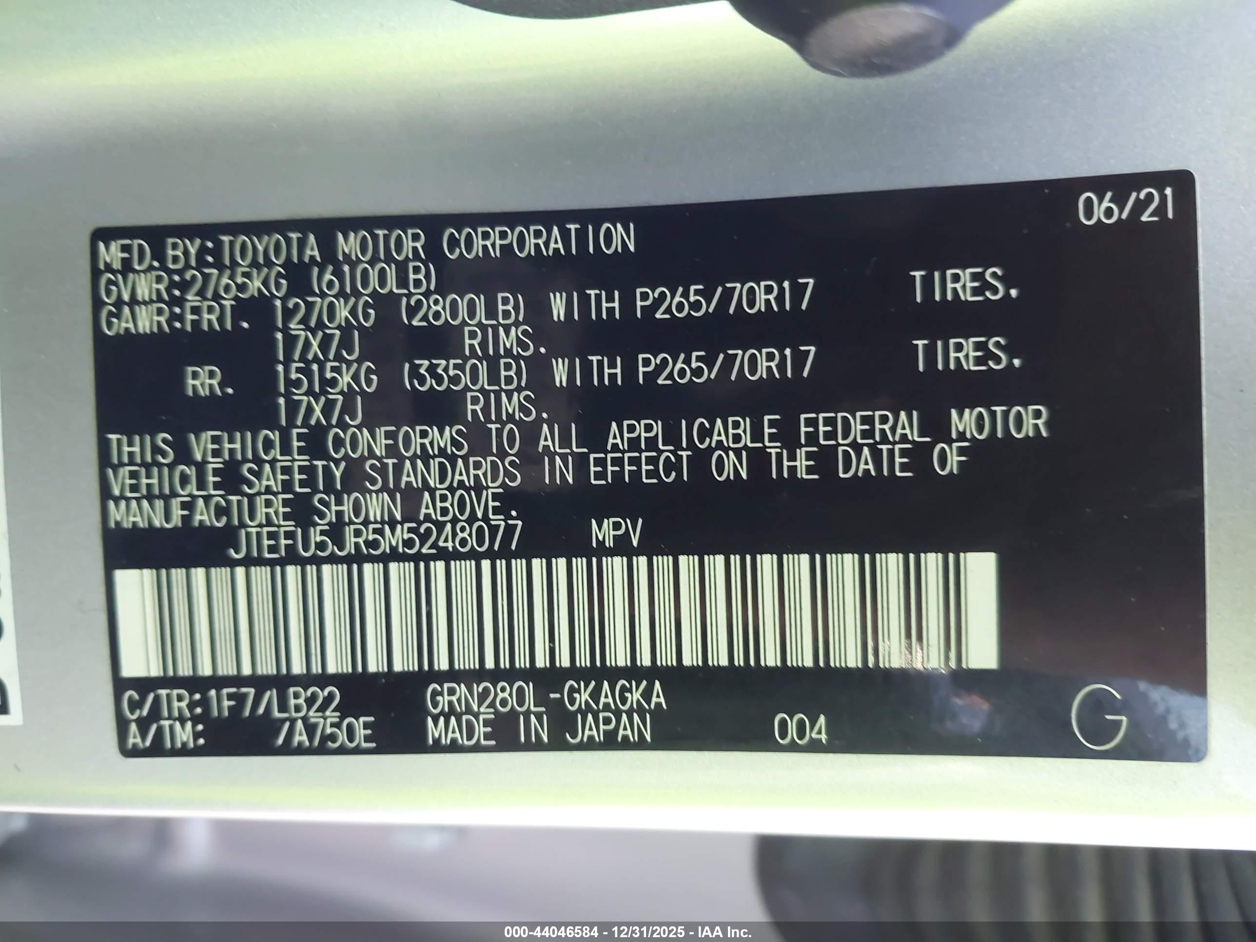 TOYOTA 4RUNNER image 9