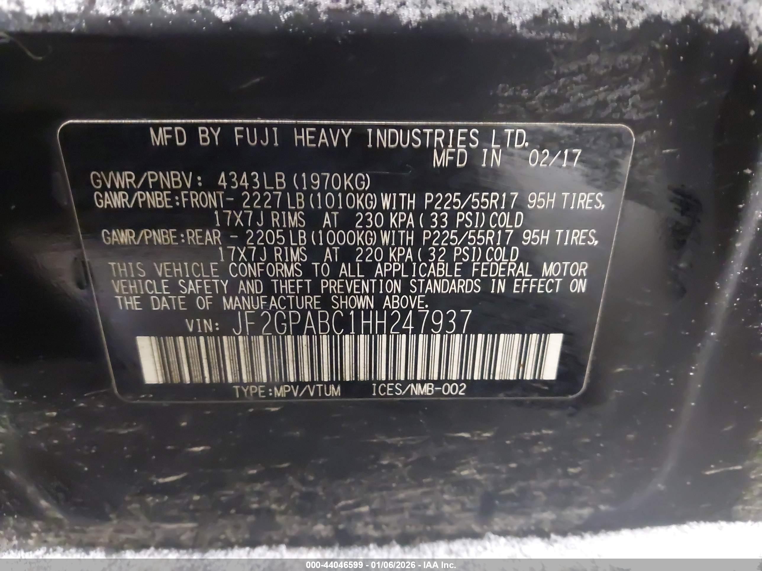 SUBARU CROSSTREK image 9