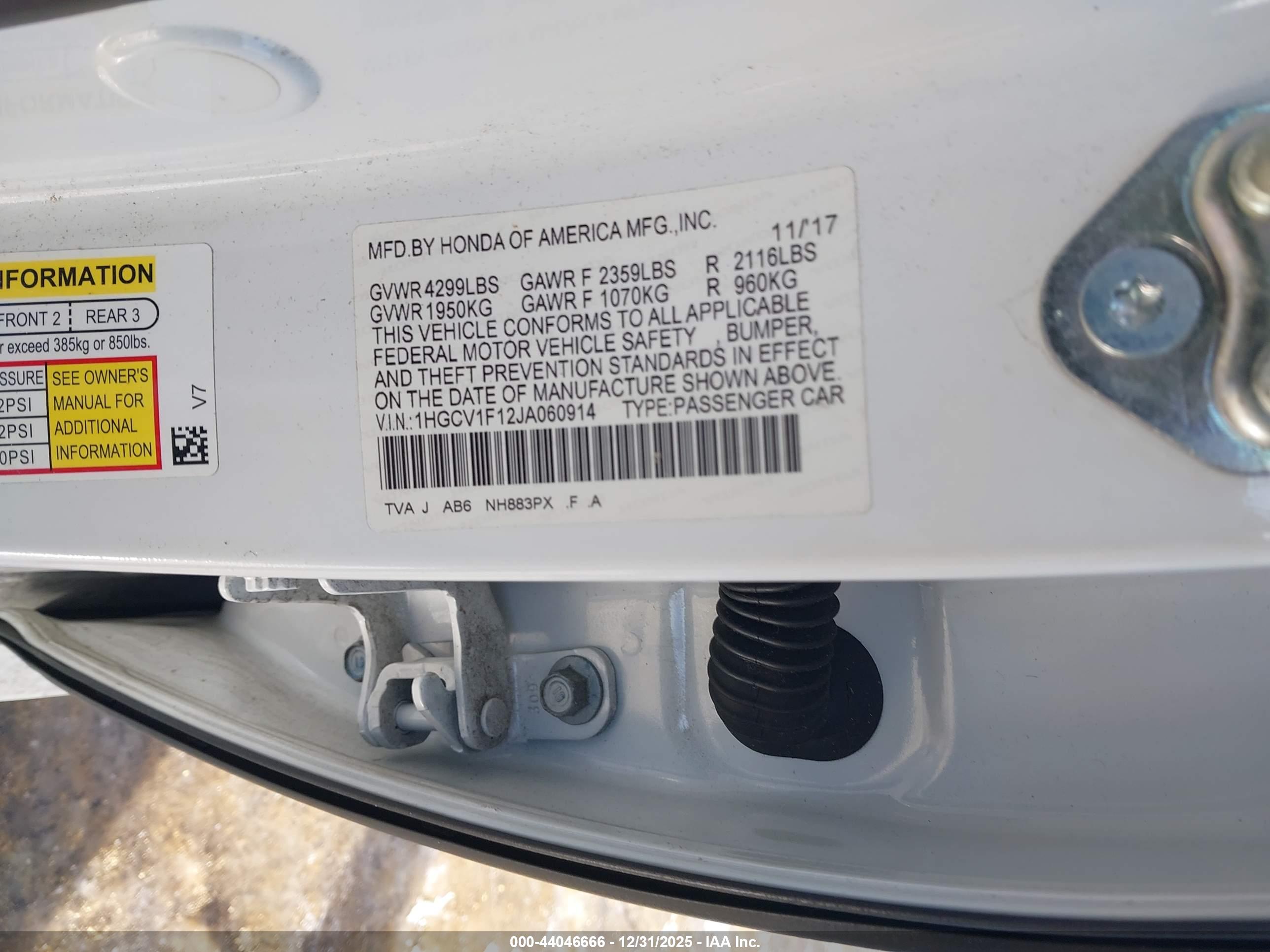 HONDA ACCORD image 9