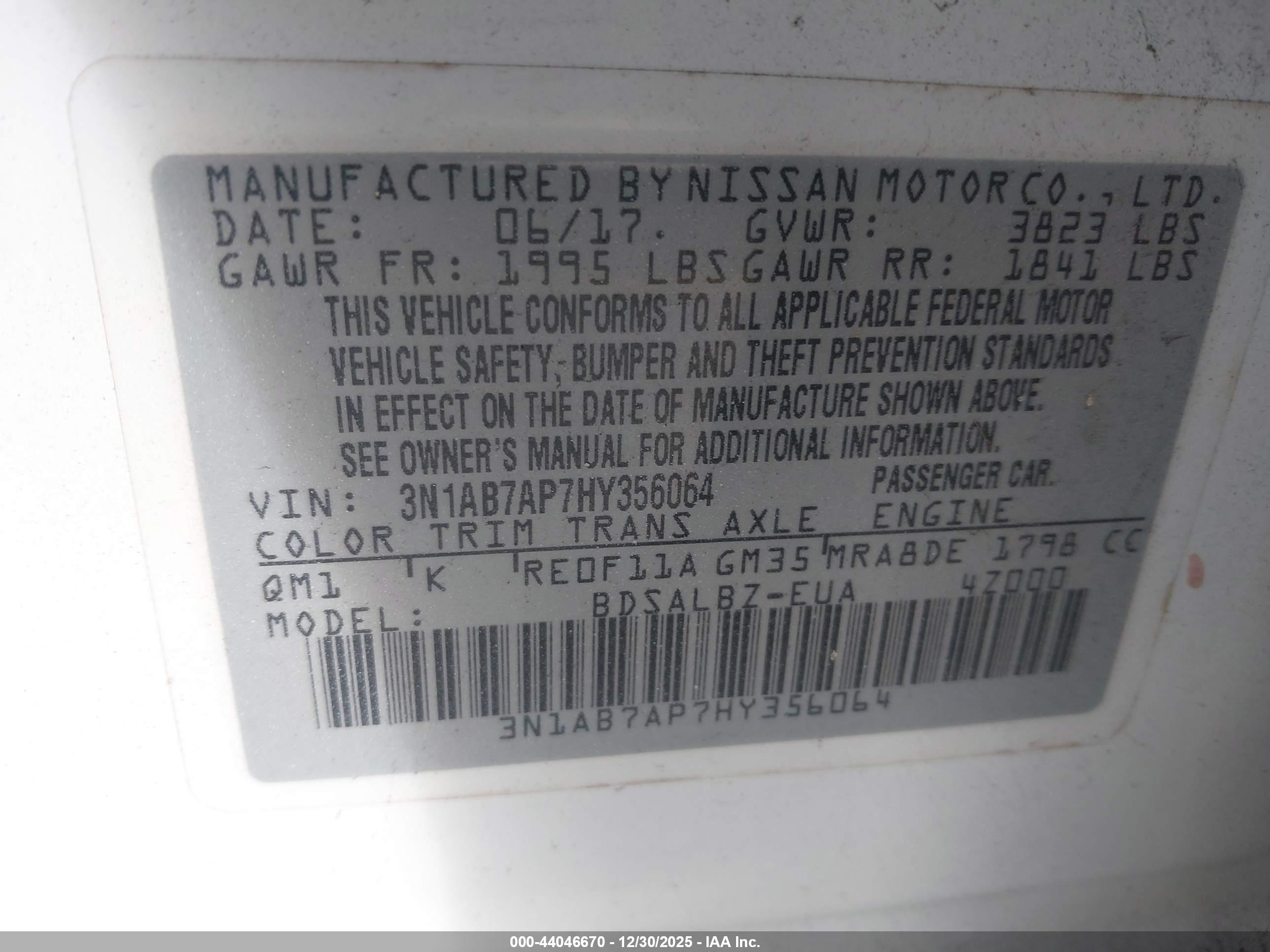 NISSAN SENTRA image 9