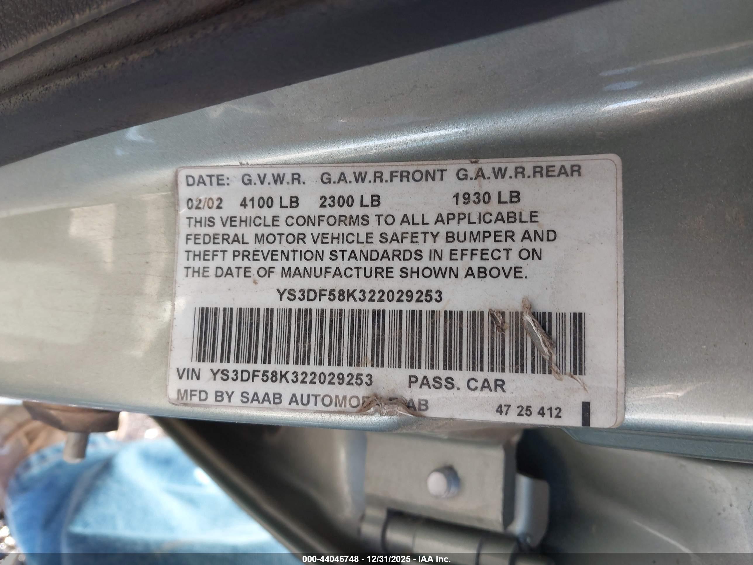 SAAB 9-3 image 9