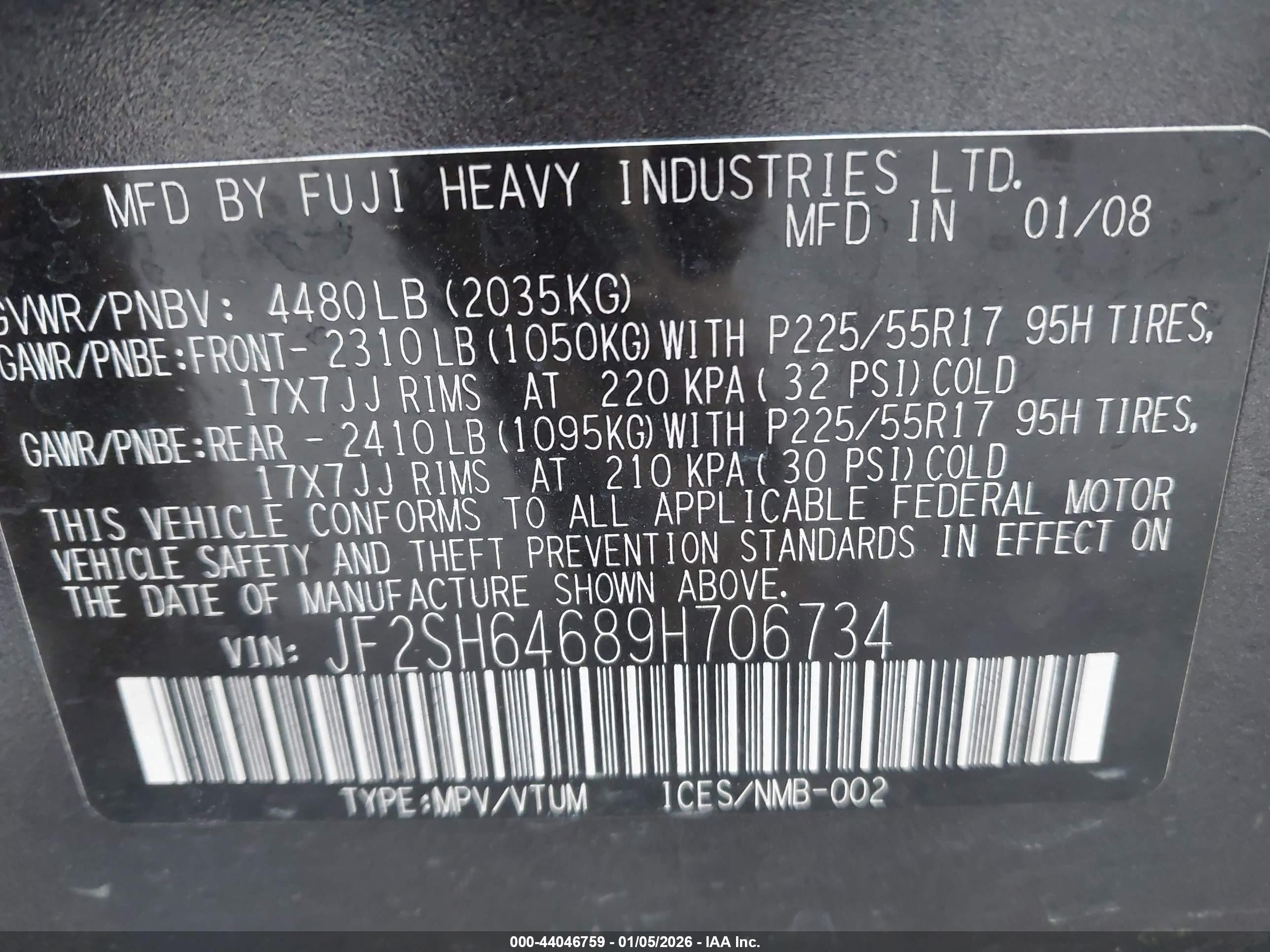 SUBARU FORESTER image 9