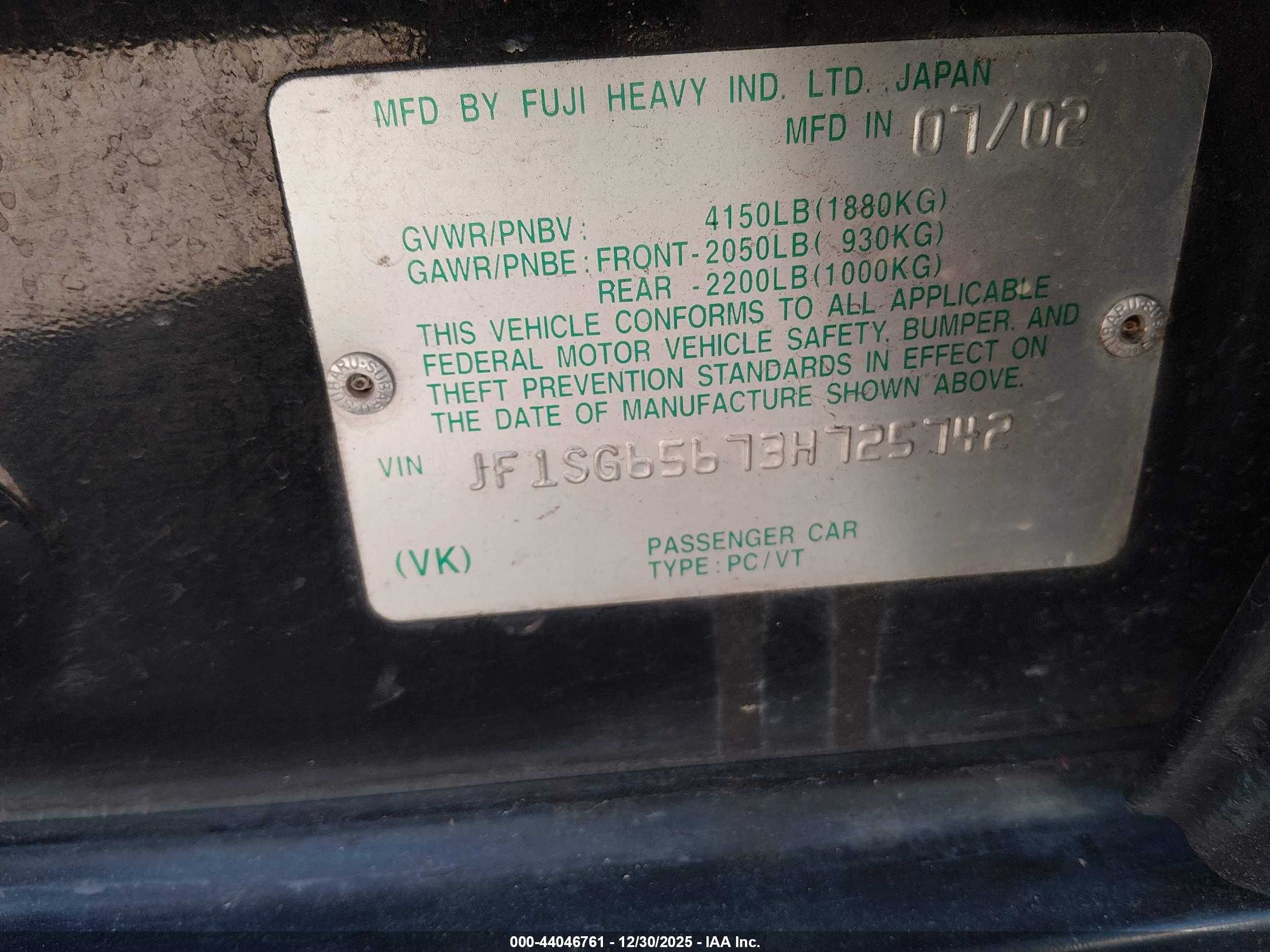 SUBARU FORESTER image 9