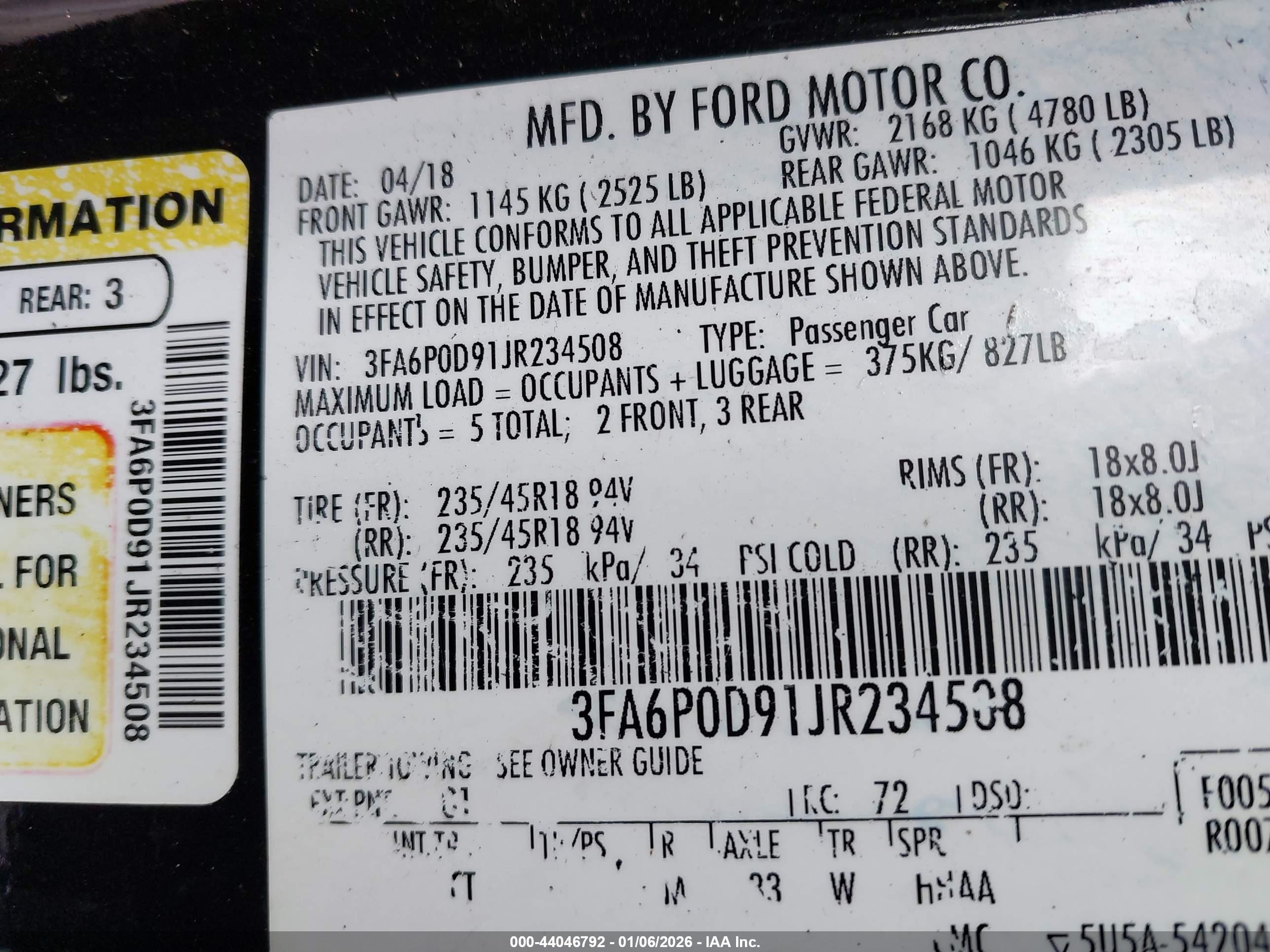 FORD FUSION image 9