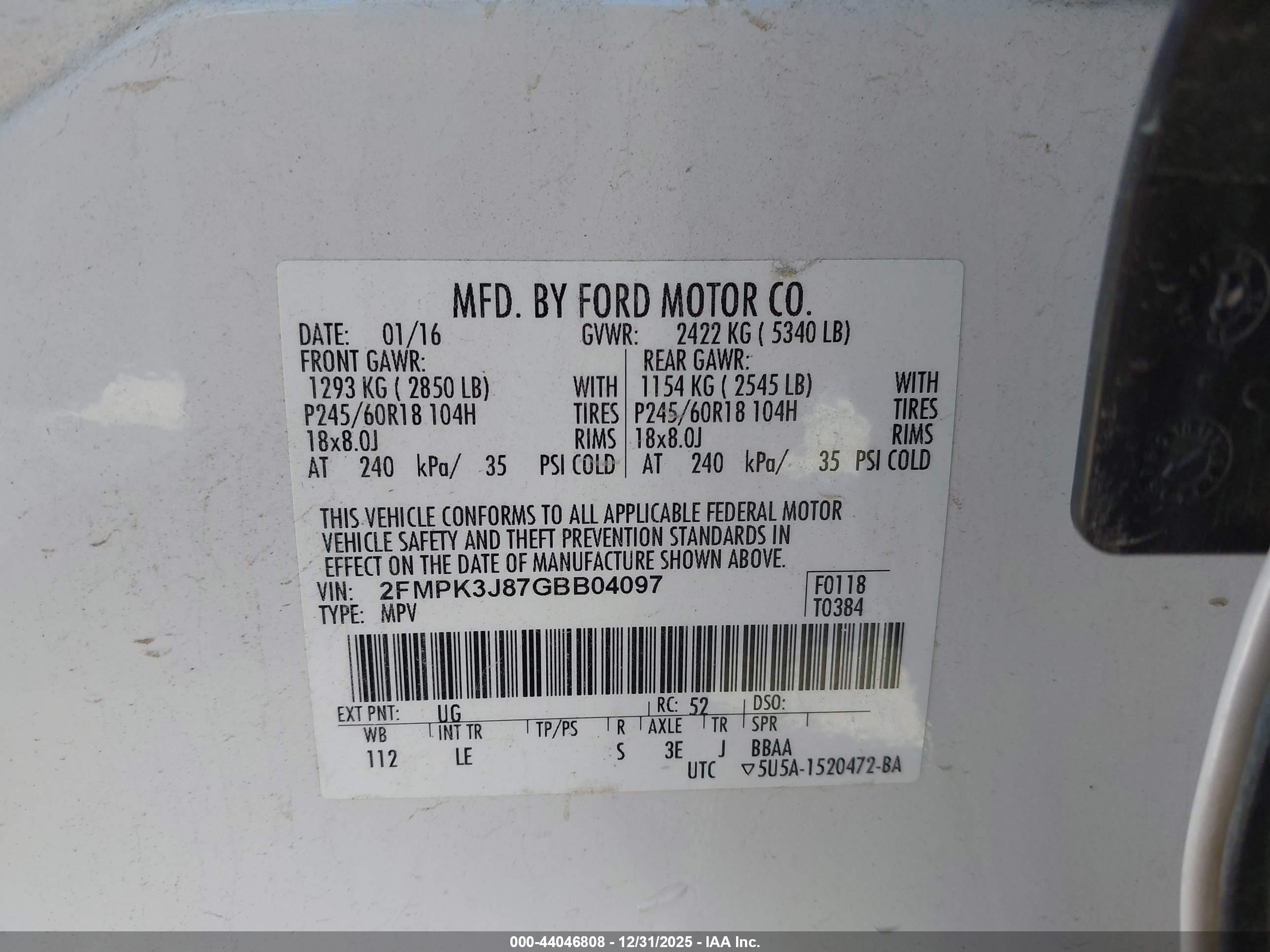 FORD EDGE image 9