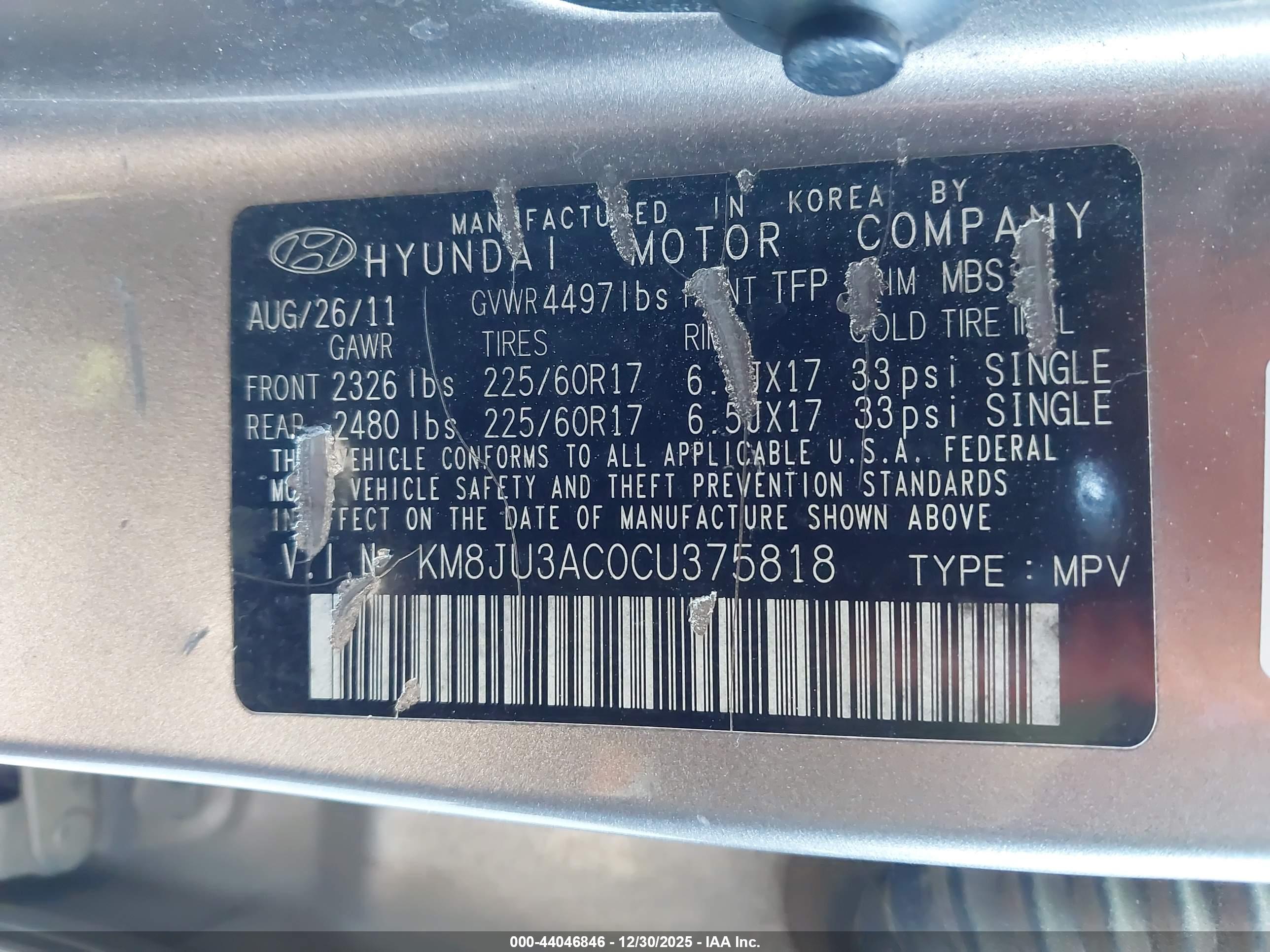 HYUNDAI TUCSON image 9