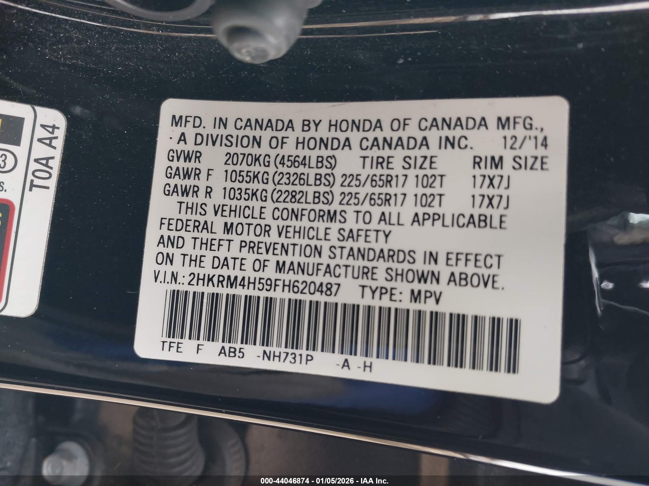 HONDA CR-V image 9