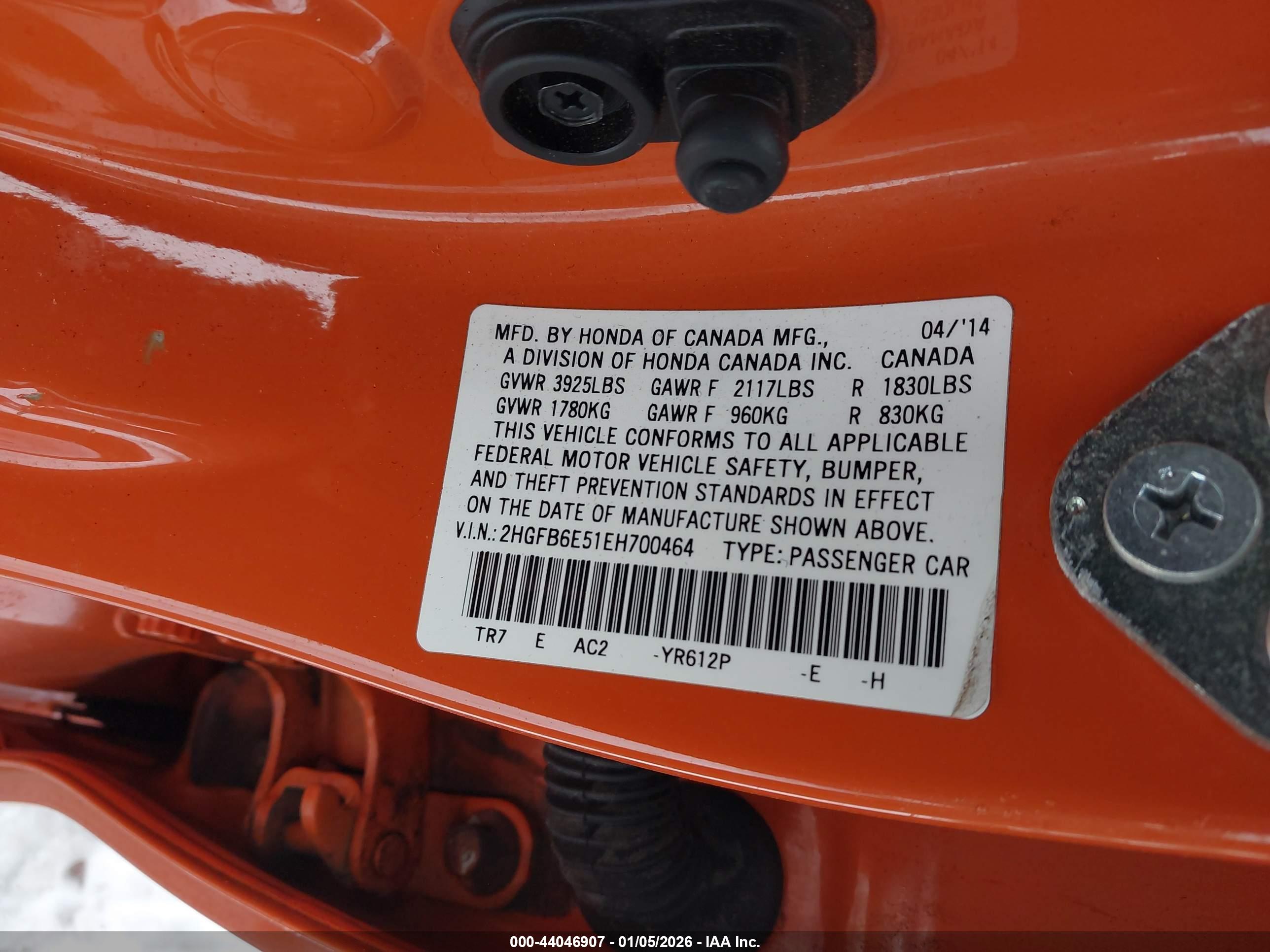 HONDA CIVIC image 9