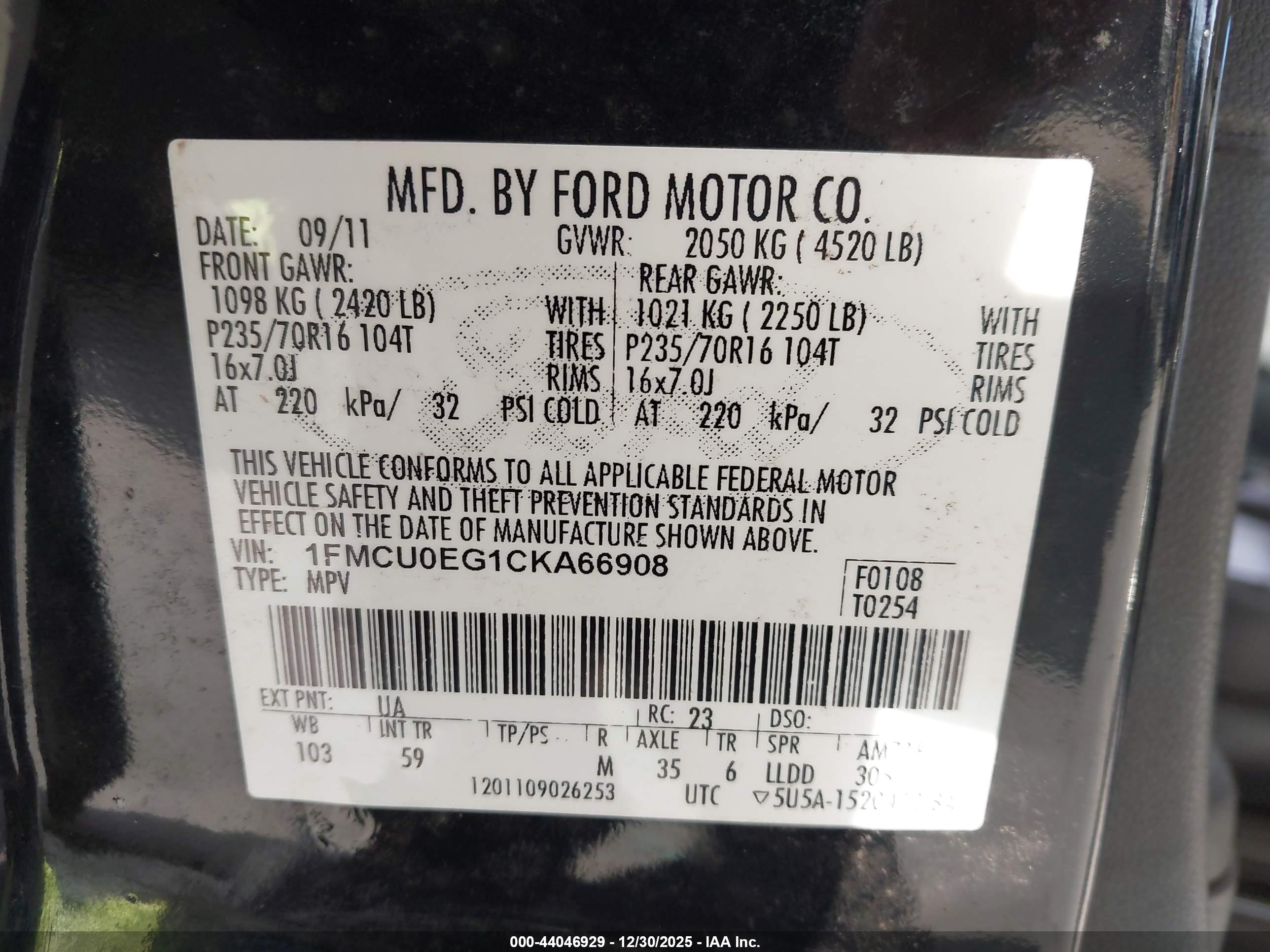 FORD ESCAPE image 9