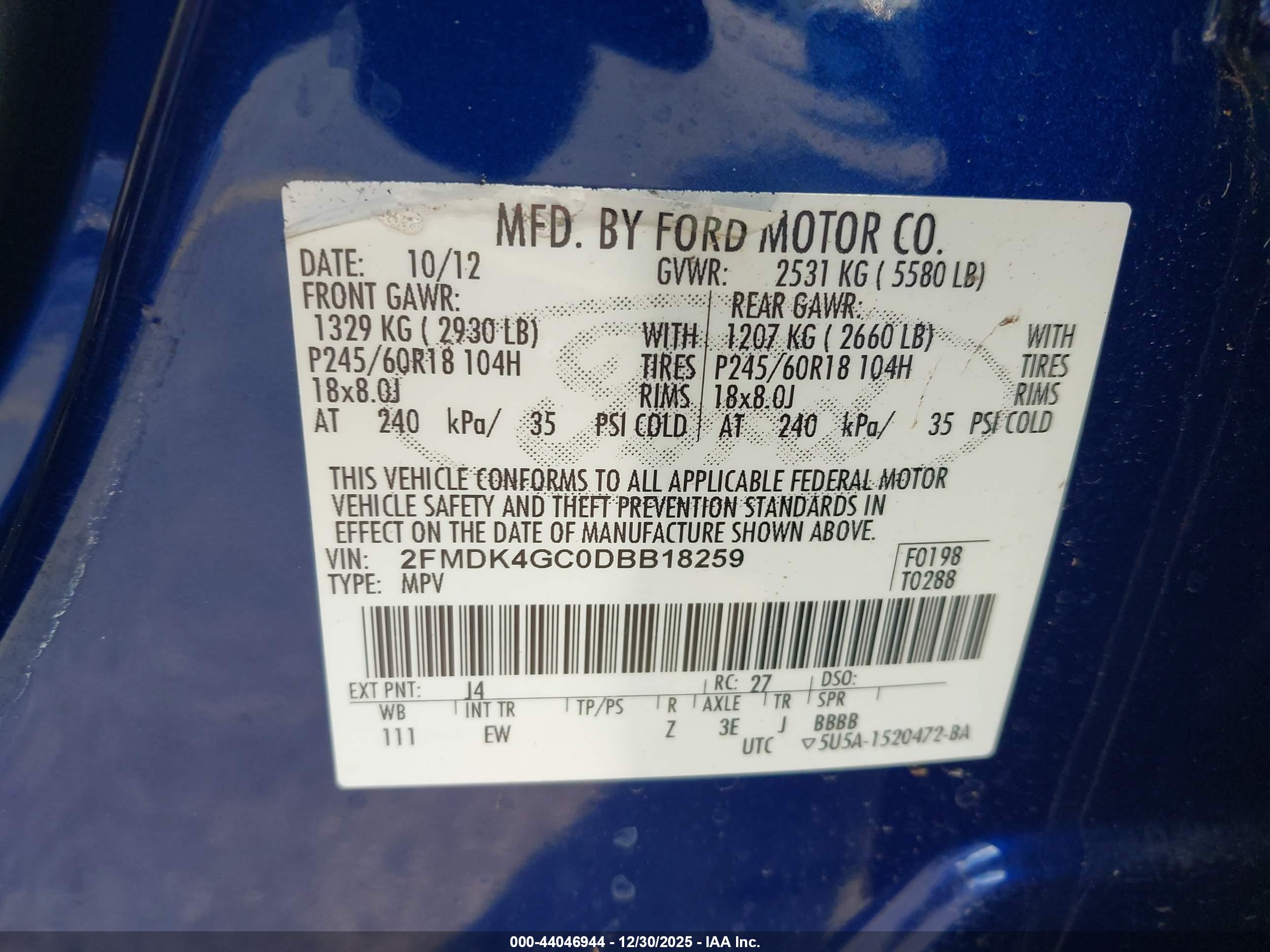 FORD EDGE image 9
