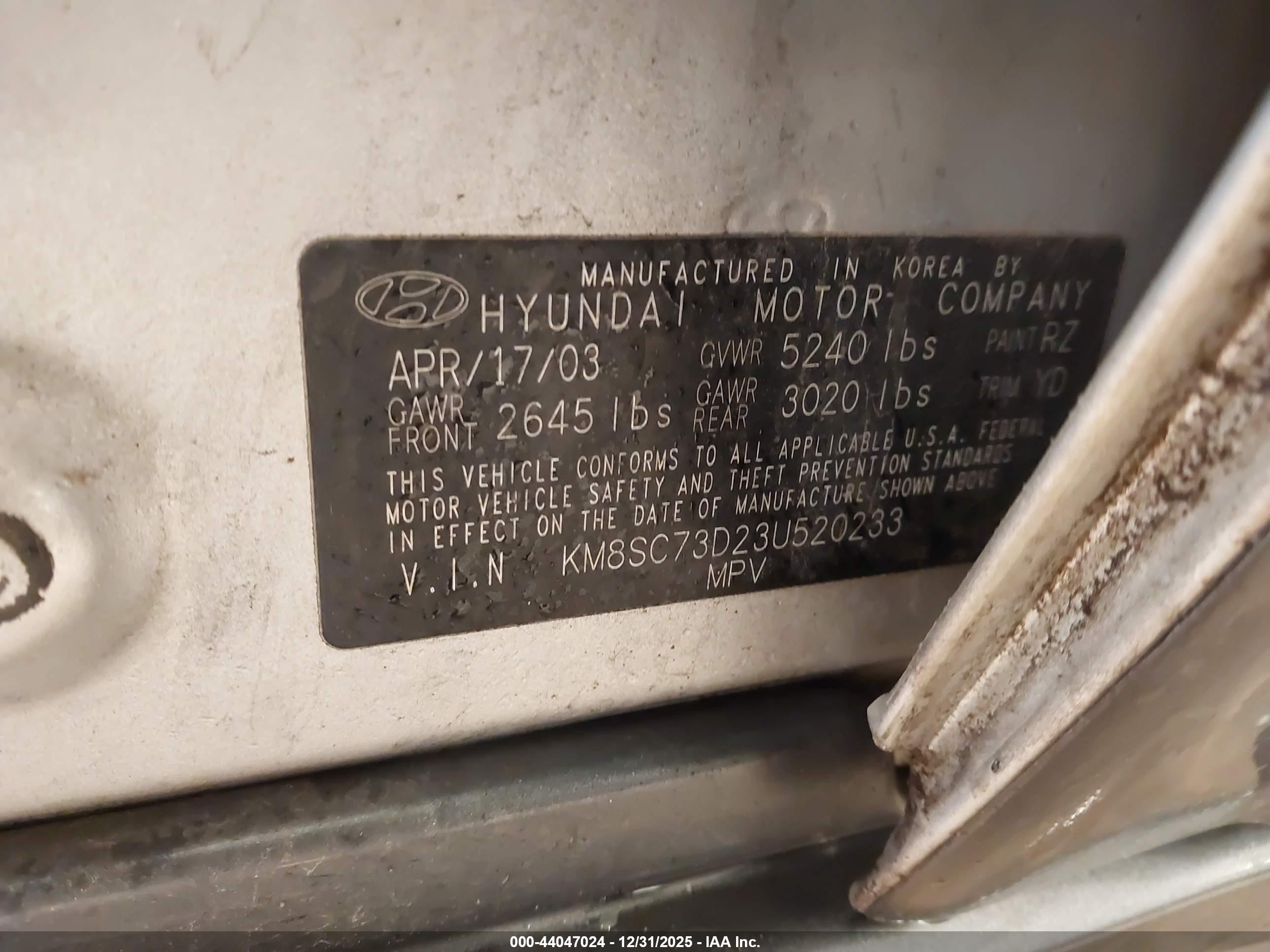 HYUNDAI SANTA image 9