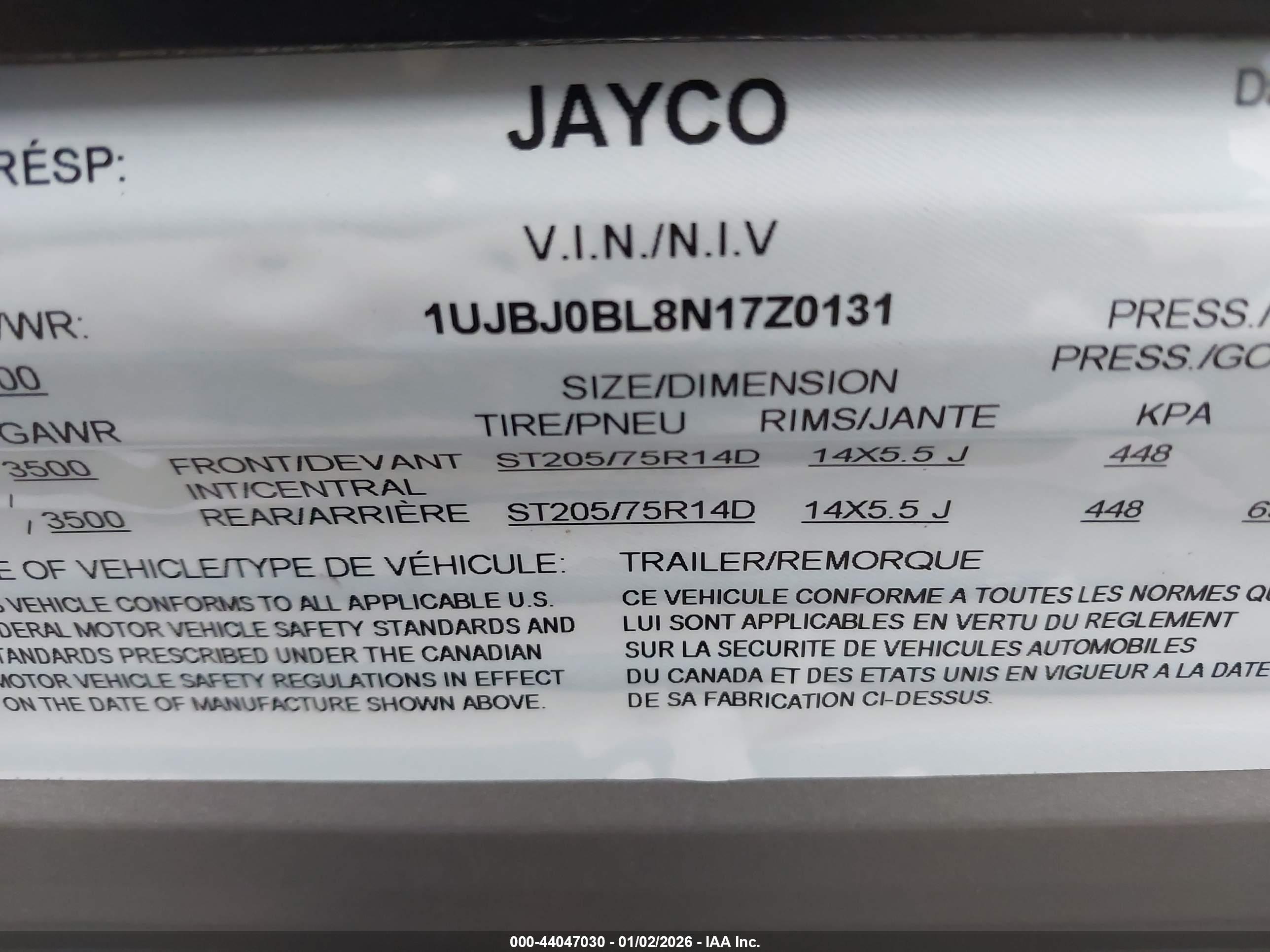 JAYCO TRAVEL image 9