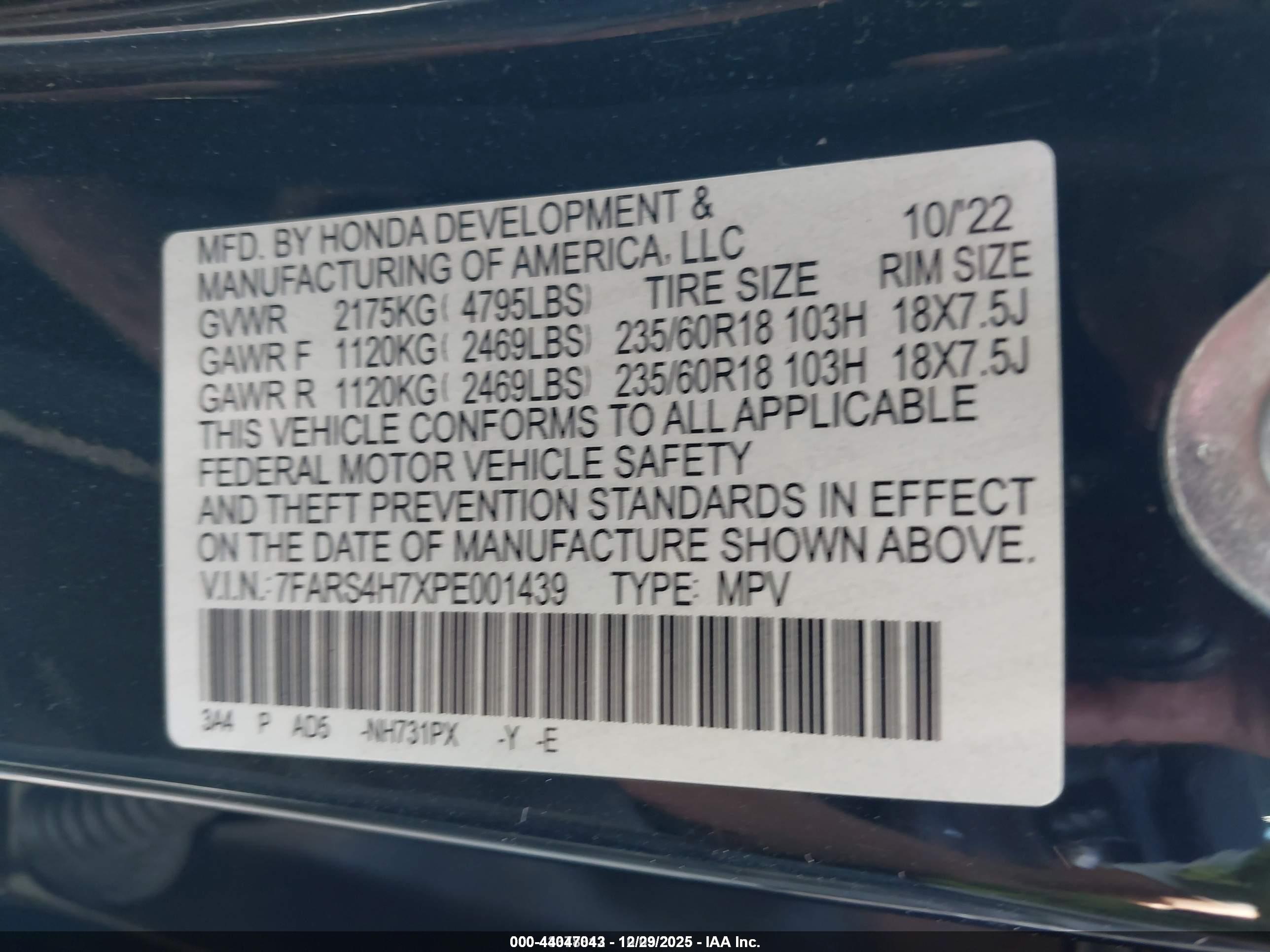HONDA CR-V image 9