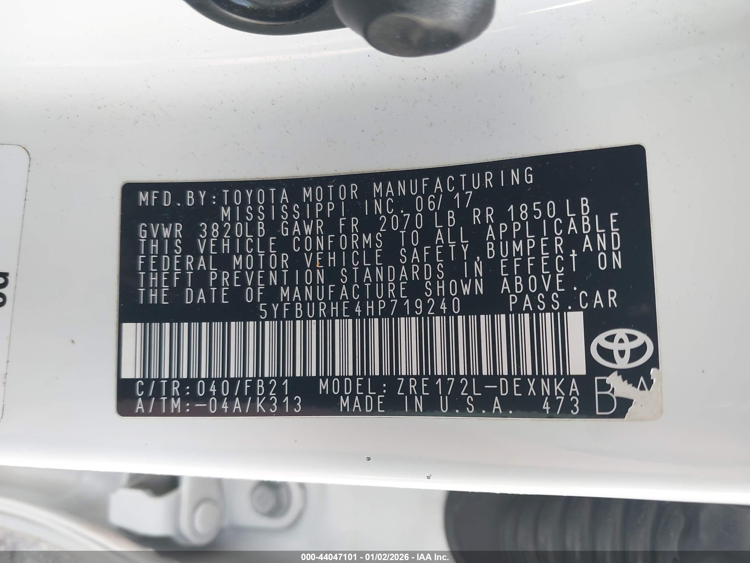 TOYOTA COROLLA image 9