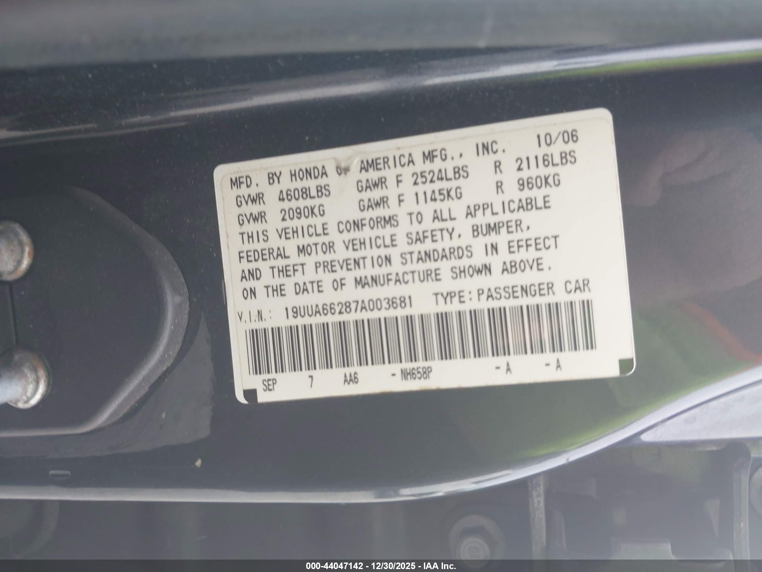 ACURA TL image 9