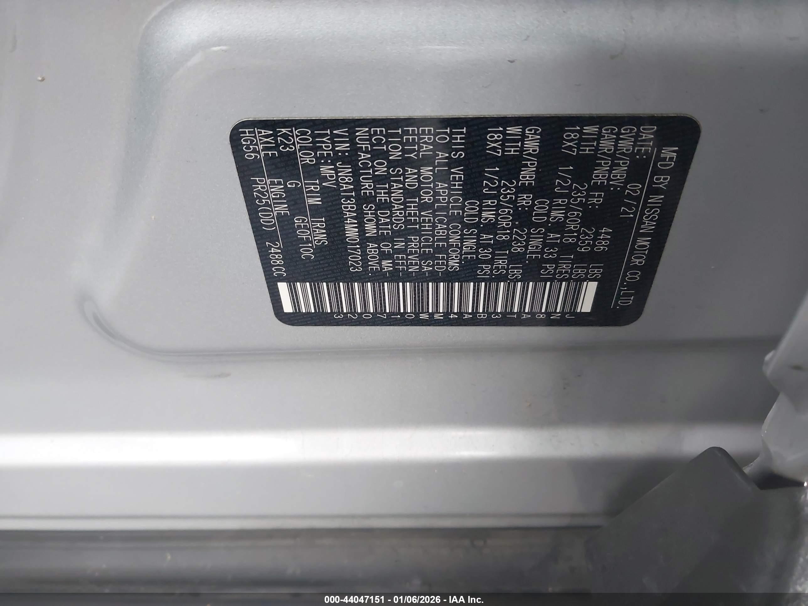 NISSAN ROGUE image 9