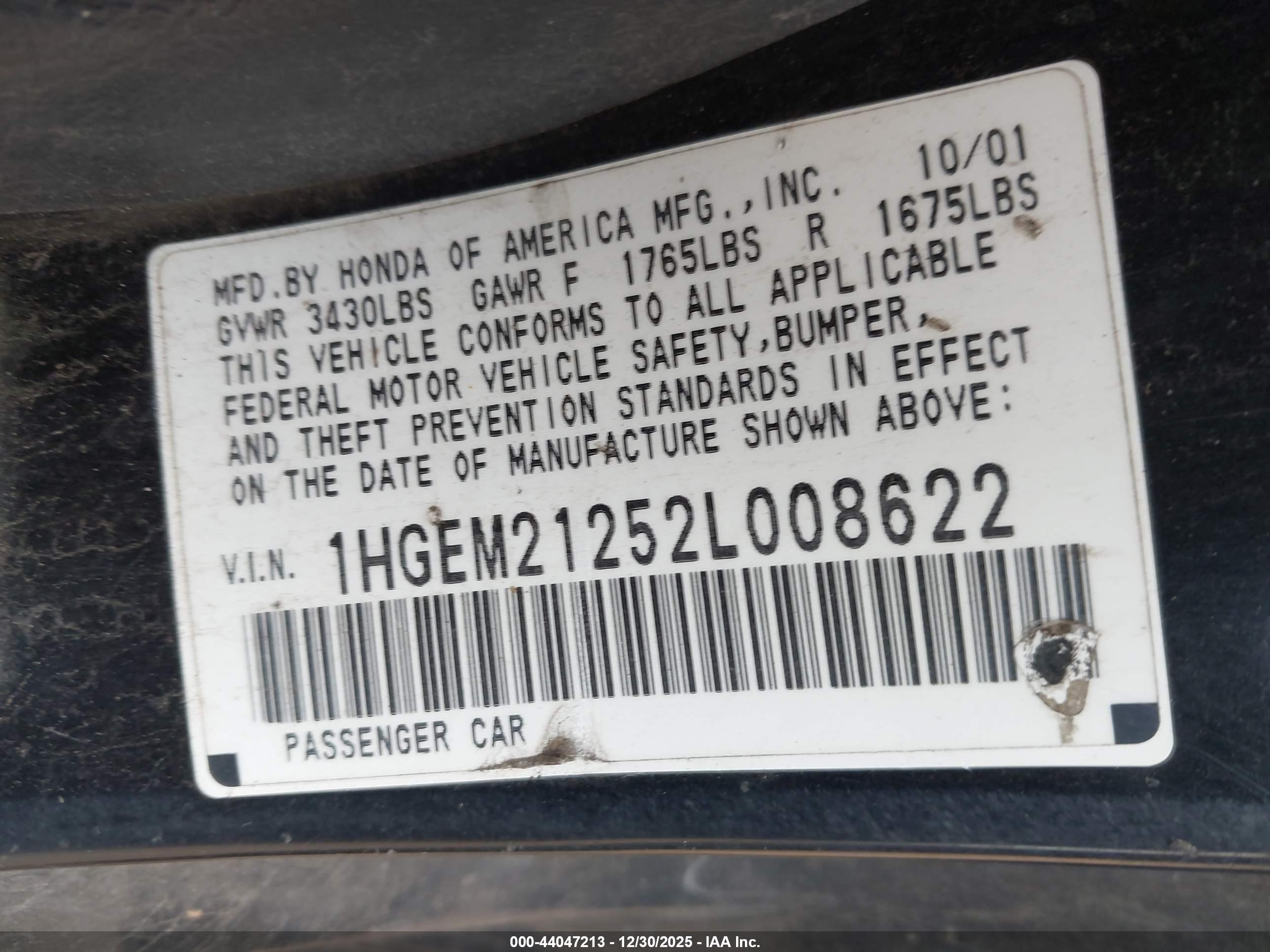 HONDA CIVIC image 9