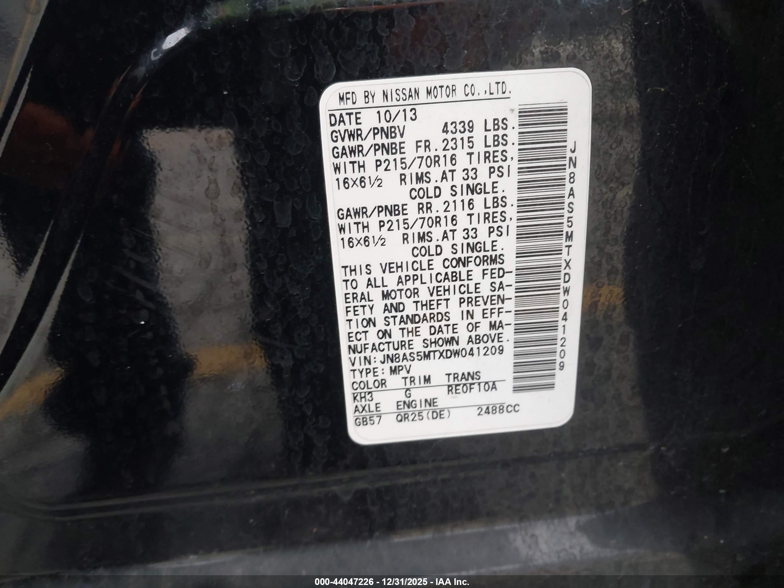 NISSAN ROGUE image 9
