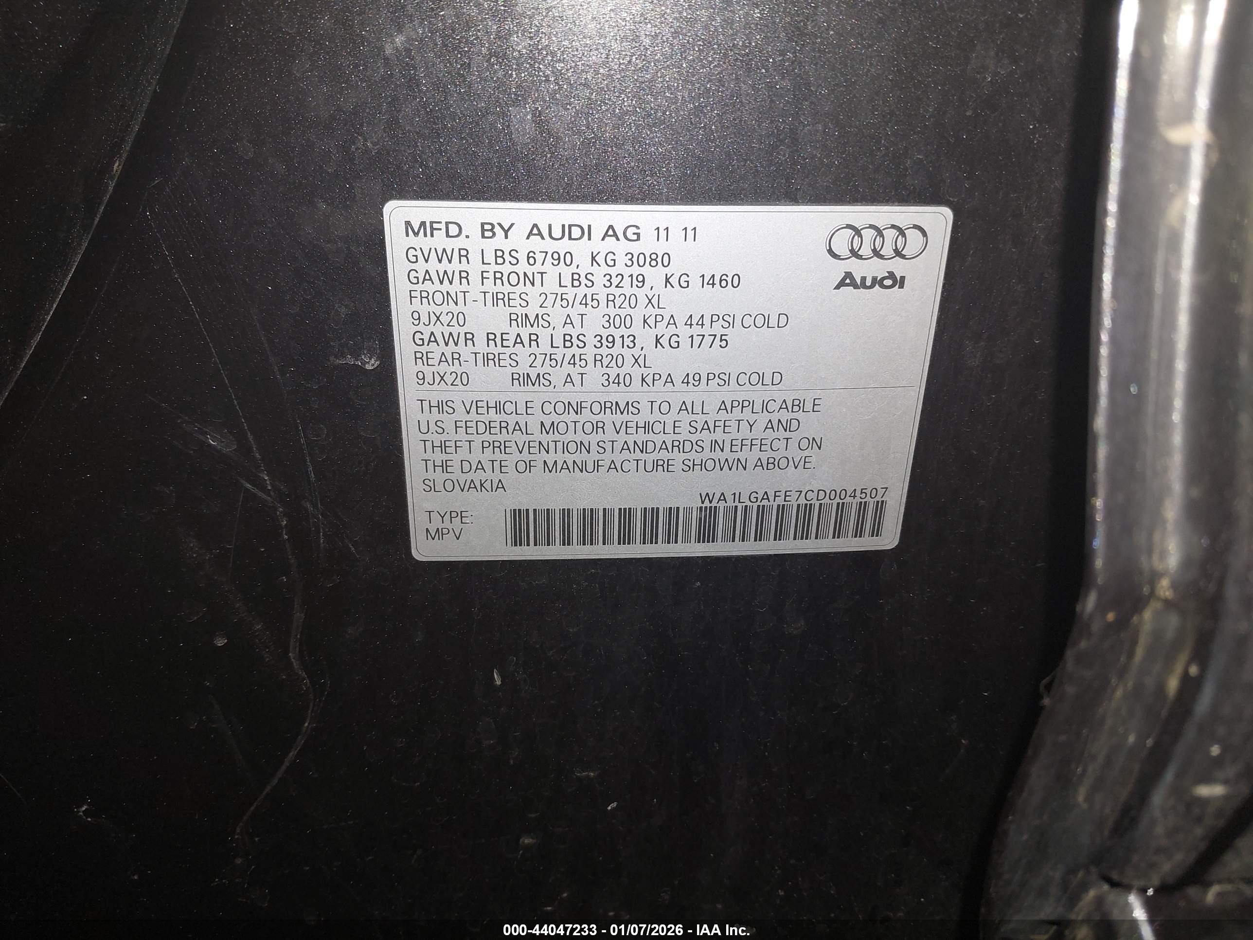 AUDI Q7 image 9