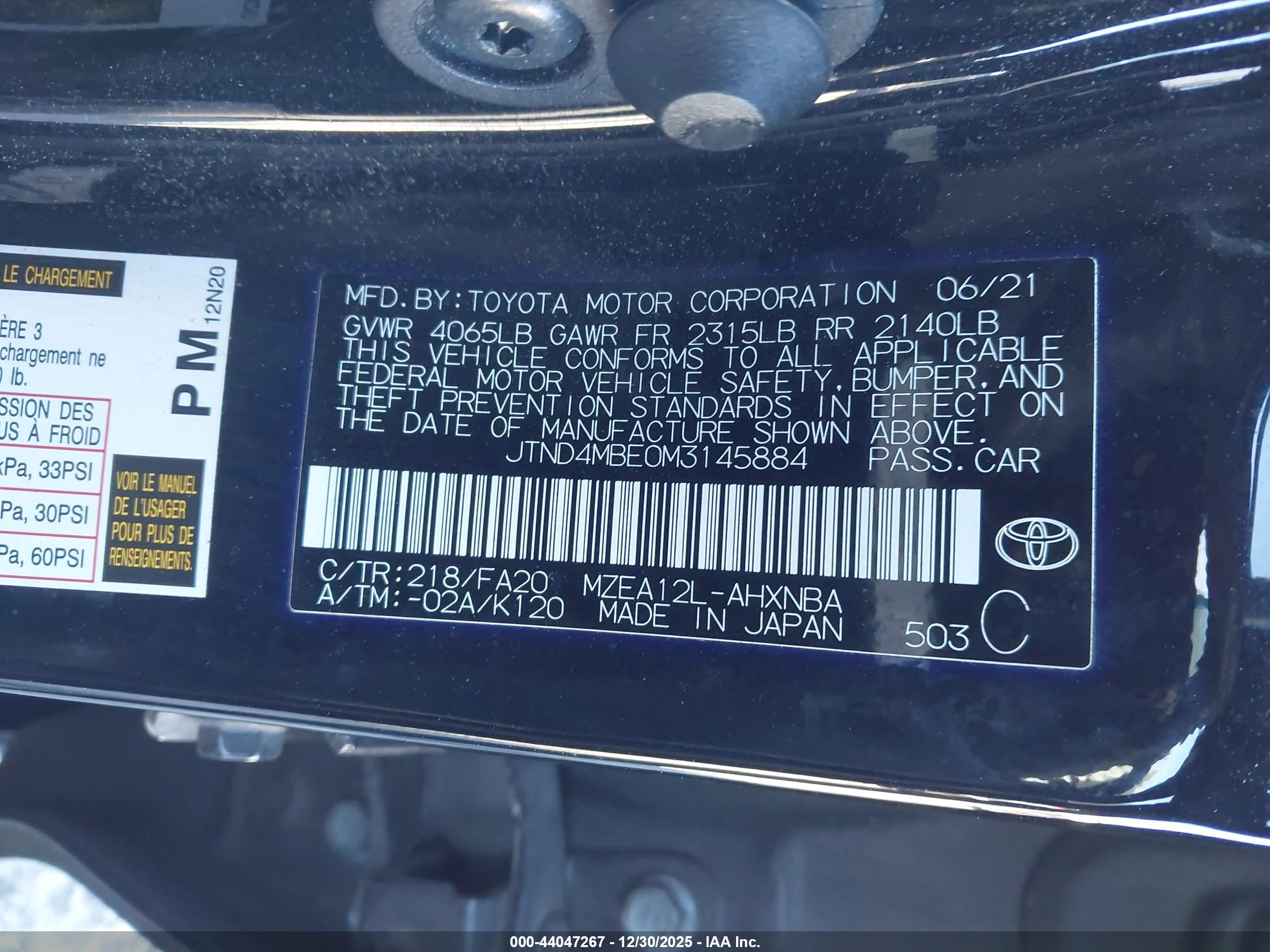 TOYOTA COROLLA image 9