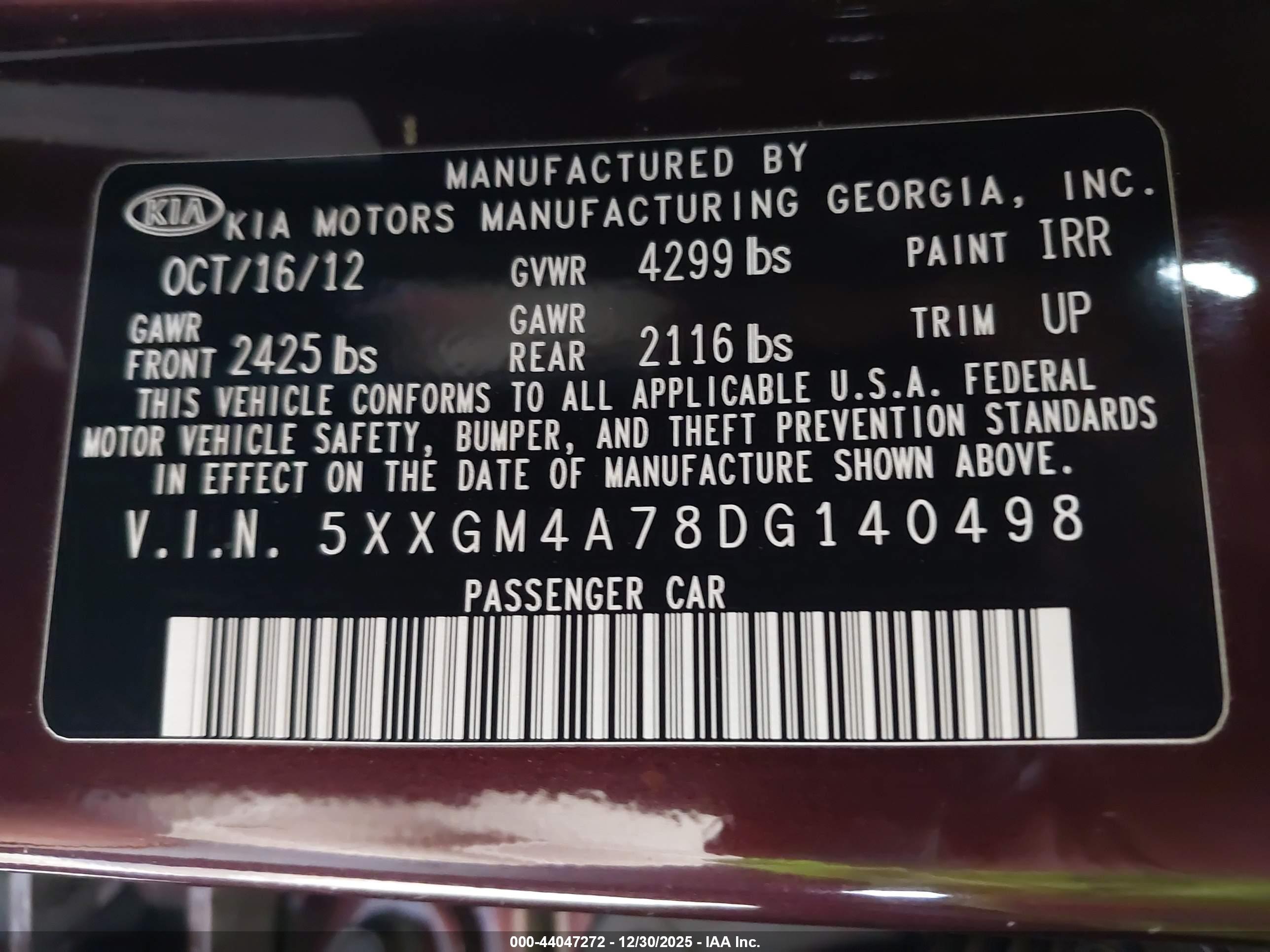 KIA OPTIMA image 9