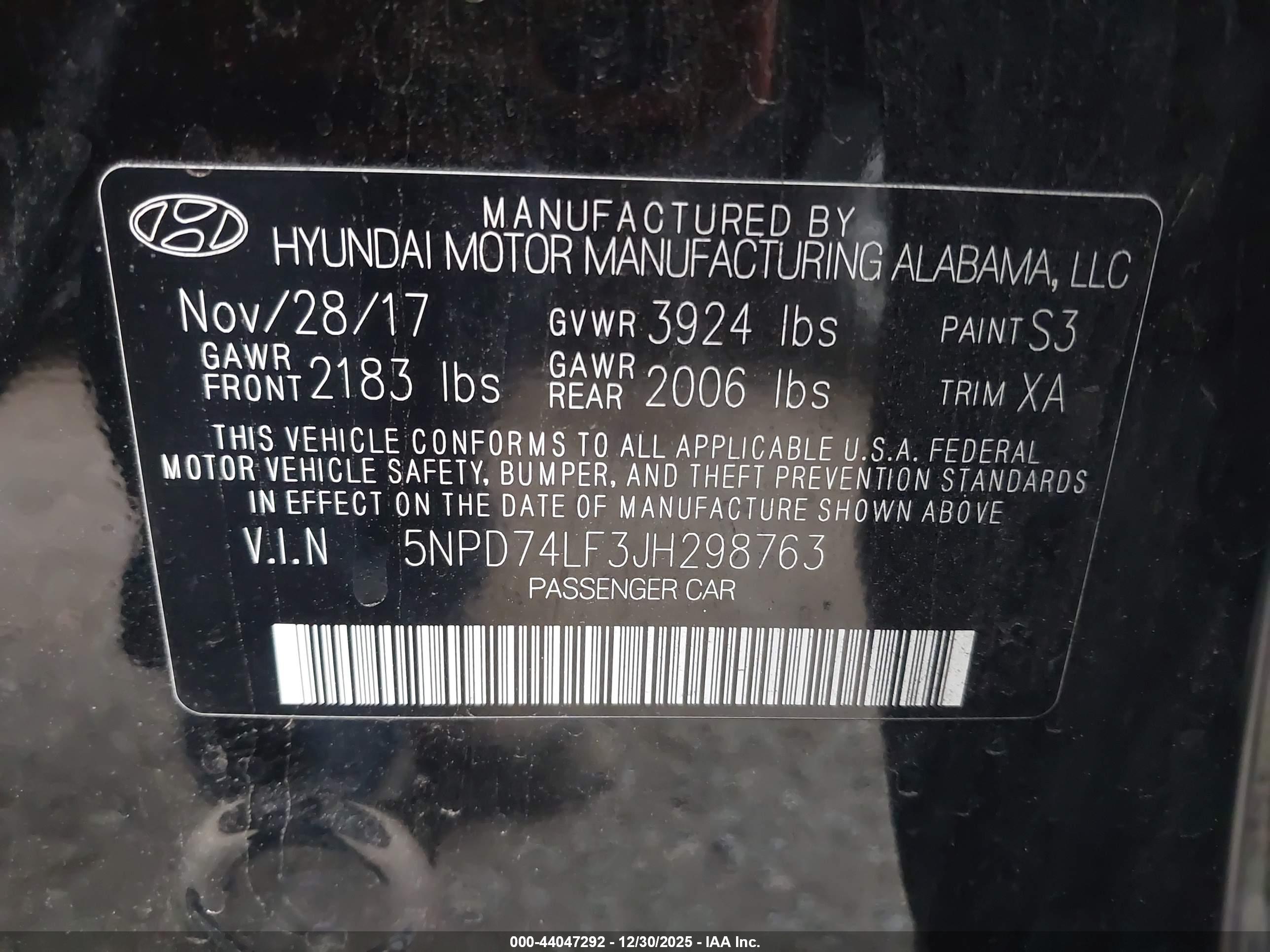 HYUNDAI ELANTRA image 9