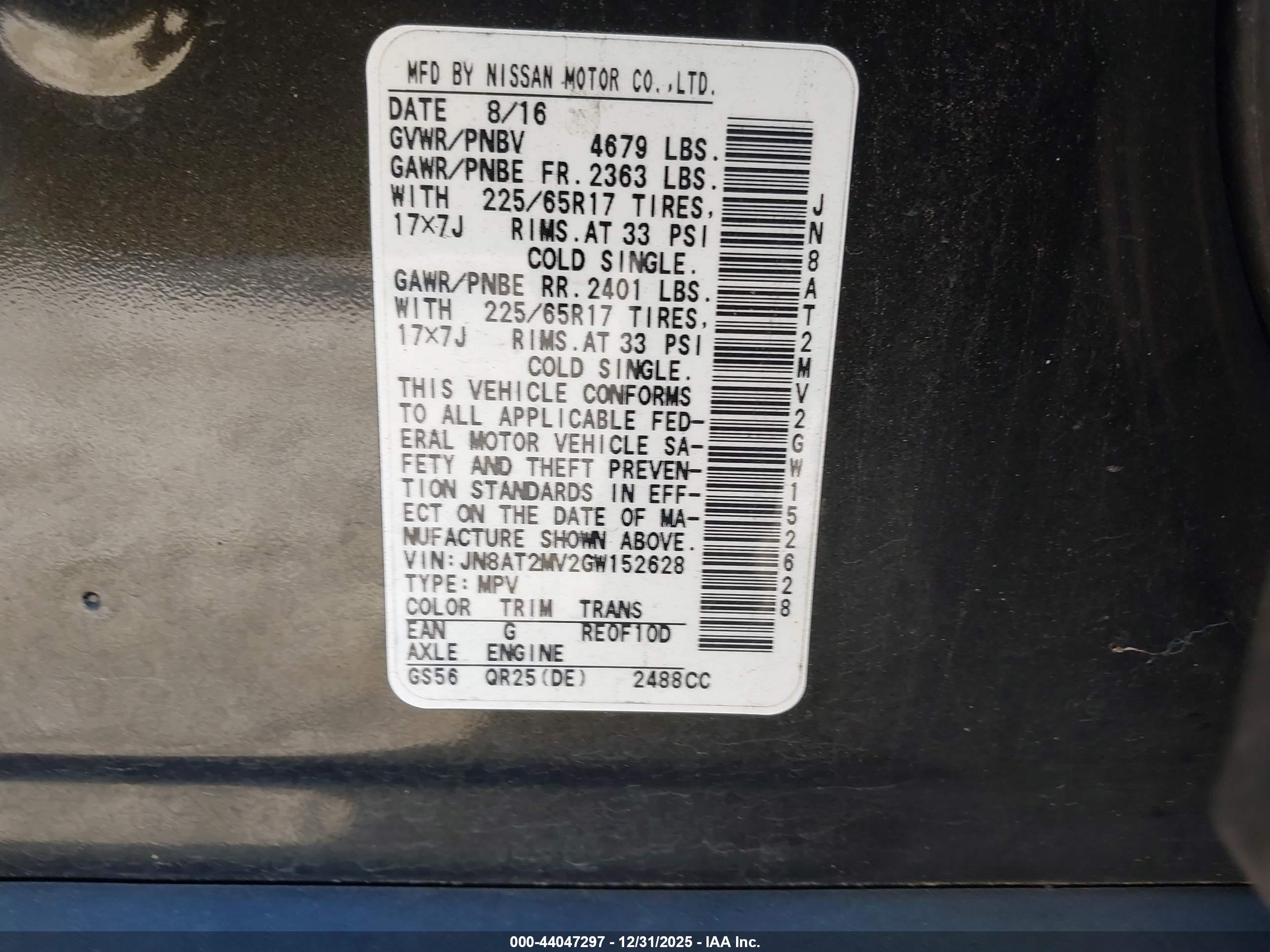 NISSAN ROGUE image 9