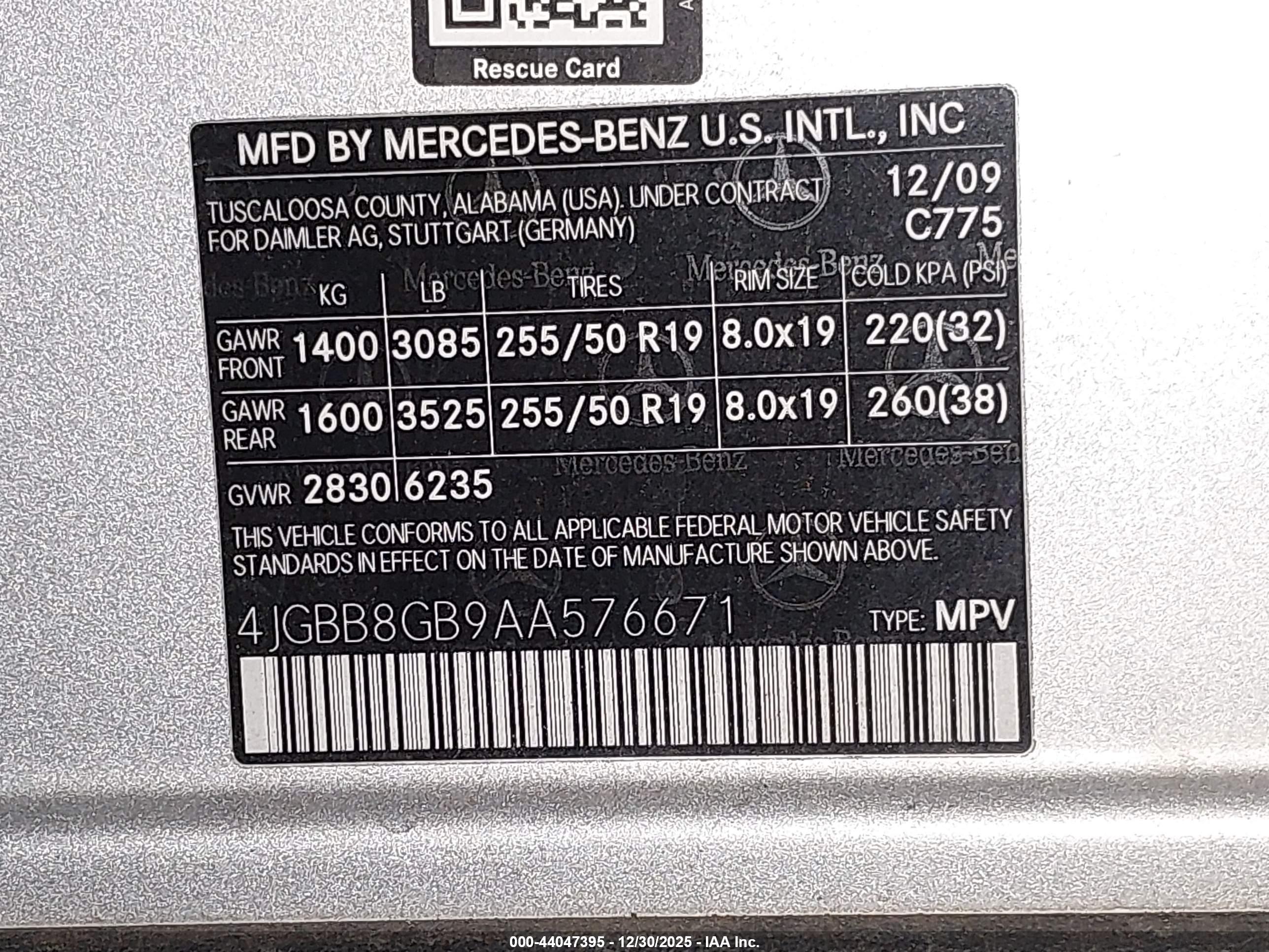 MERCEDES-BENZ ML image 9